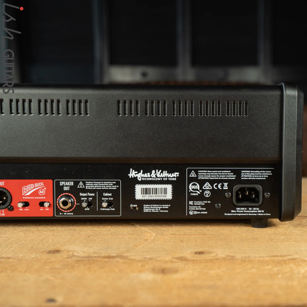 Hughes and Kettner Black Spirit 200 W Amp Head B-Stock - Image 4