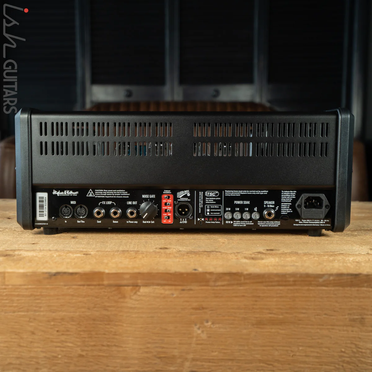 Hughes and Kettner GrandMeister Deluxe 40 40W Guitar Amplifier Head - Image 2