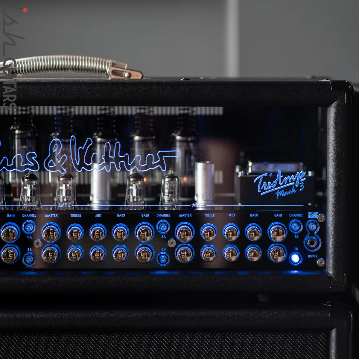 Hughes and Kettner TriAmp Mark 3 150W Programmable Tube Head Demo - Image 3