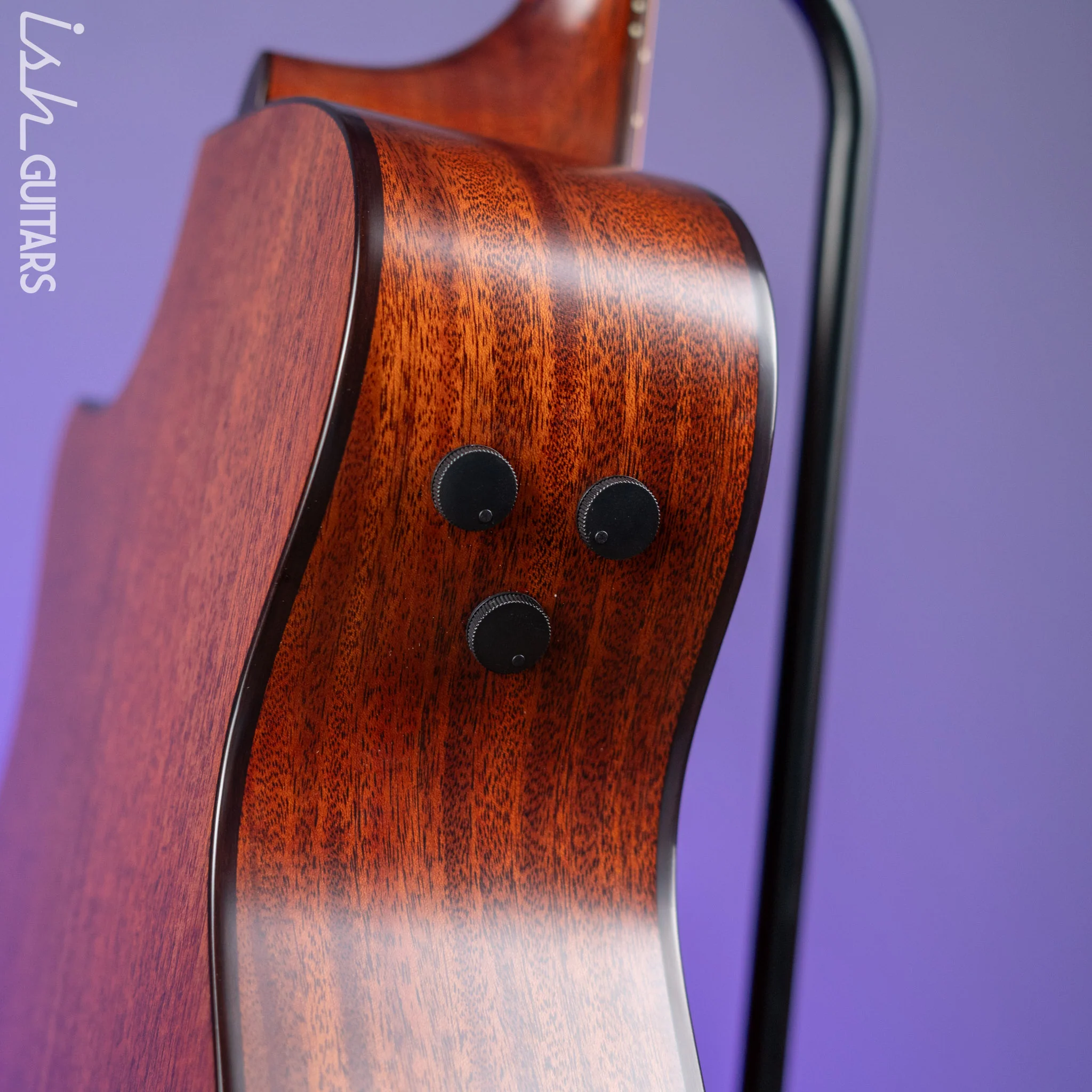 Ibanez AE440 Platinum Collection Acoustic-Electric Guitar Natural Low Gloss Demo - Image 5