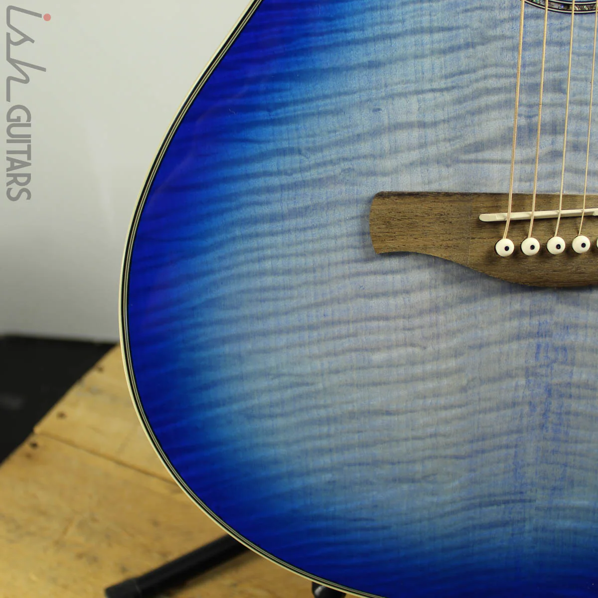 Ibanez AEG19II Acoustic Electric Ocean Blue Burst - Blemished - Image 4