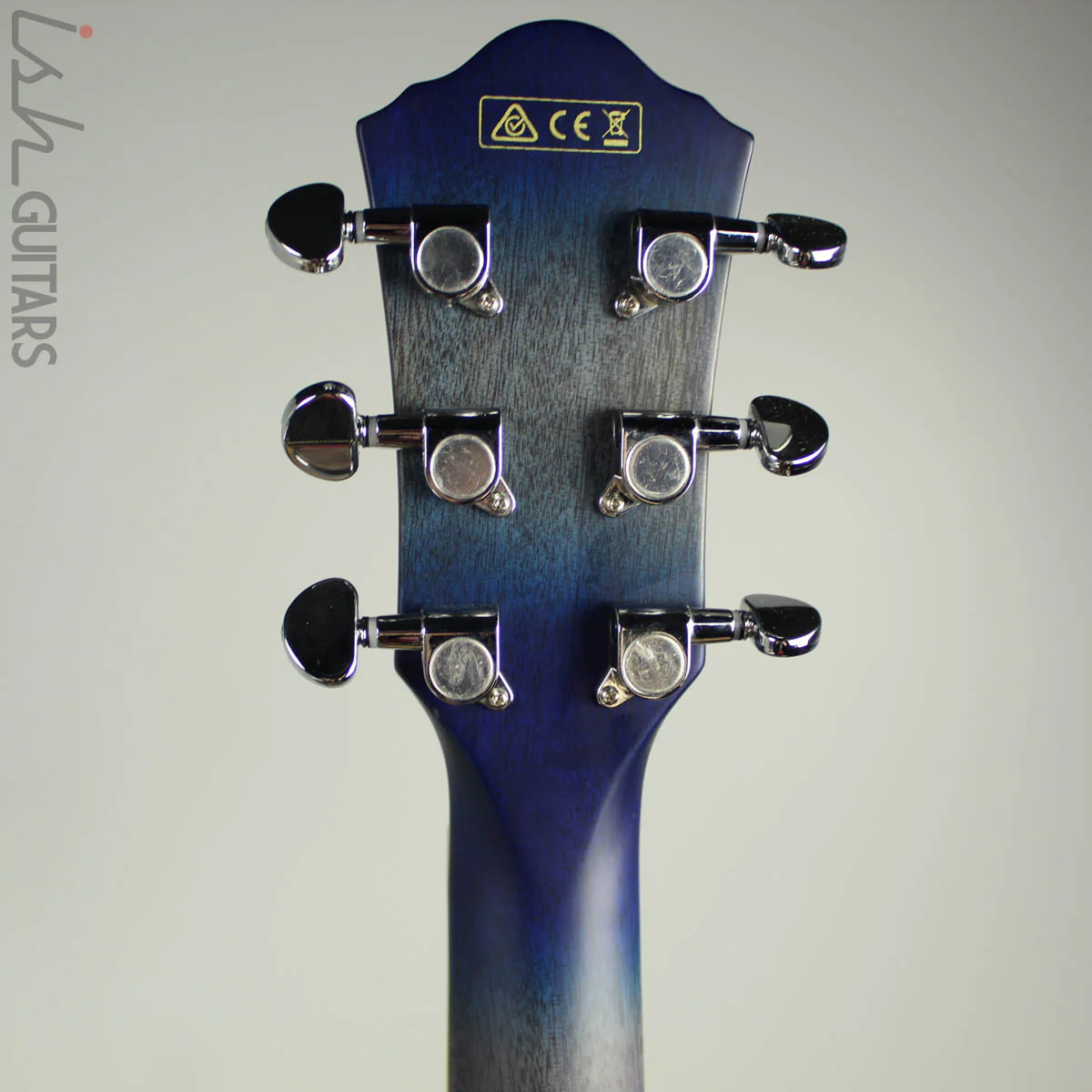 Ibanez AEG19II Acoustic Electric Ocean Blue Burst - Blemished - Image 9
