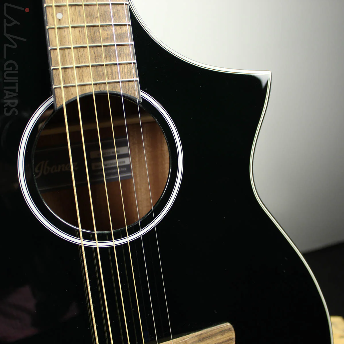 Ibanez AEWC10 Night Metallic Black - Image 3
