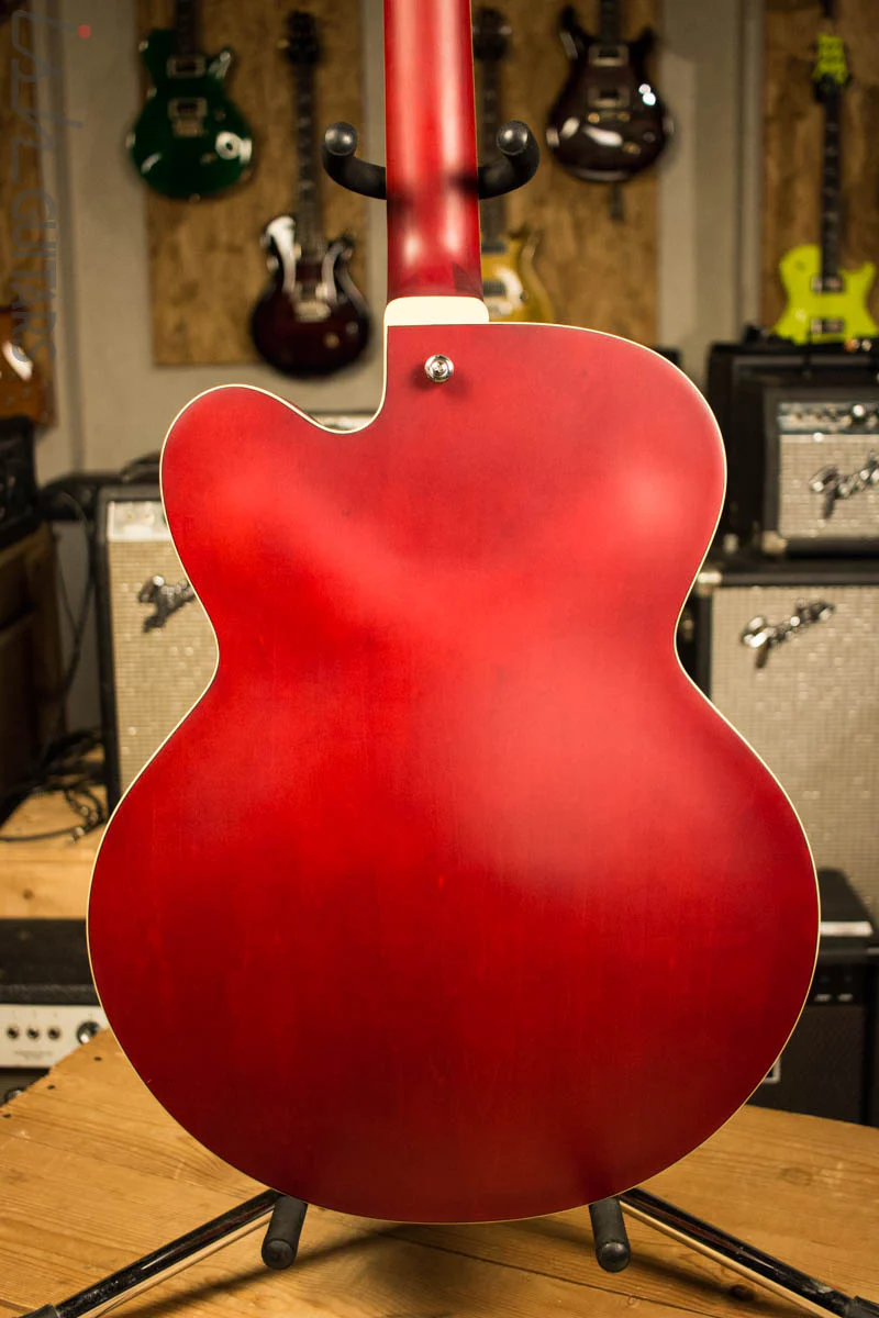 Ibanez Artcore AF55 Hollow Body Electric Guitar Red Flat - Image 7