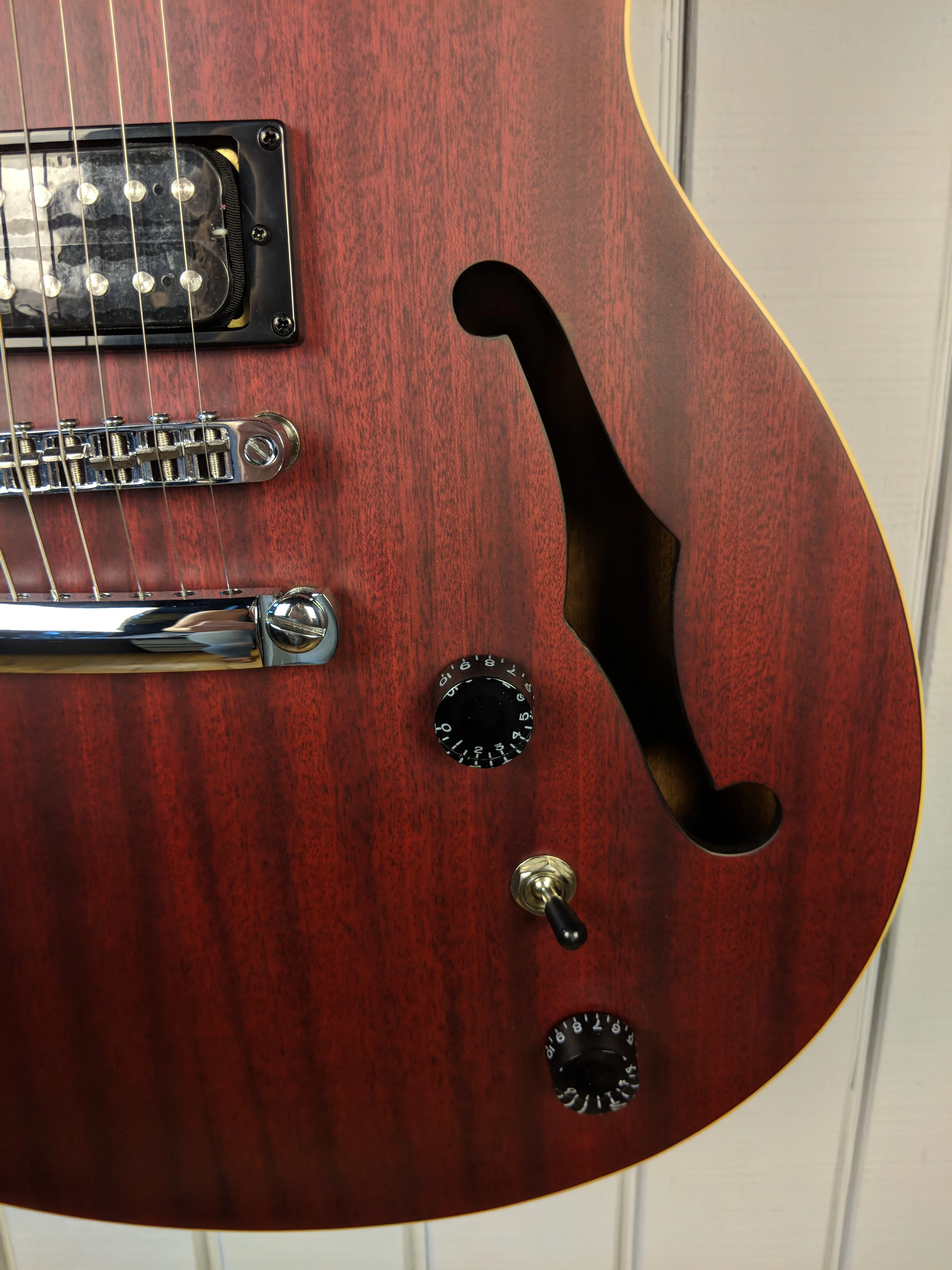 Ibanez Artcore AS53 Semi-Hollow Electric Guitar Red Flat B-Stock - Image 4