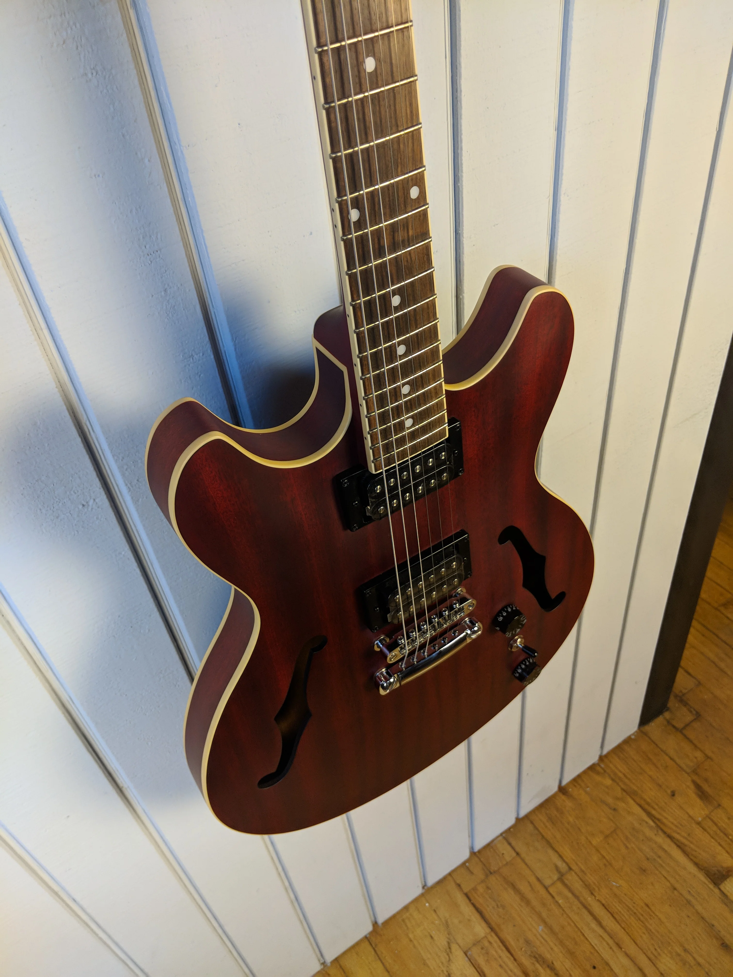 Ibanez Artcore AS53 Semi-Hollow Electric Guitar Red Flat B-Stock - Image 5