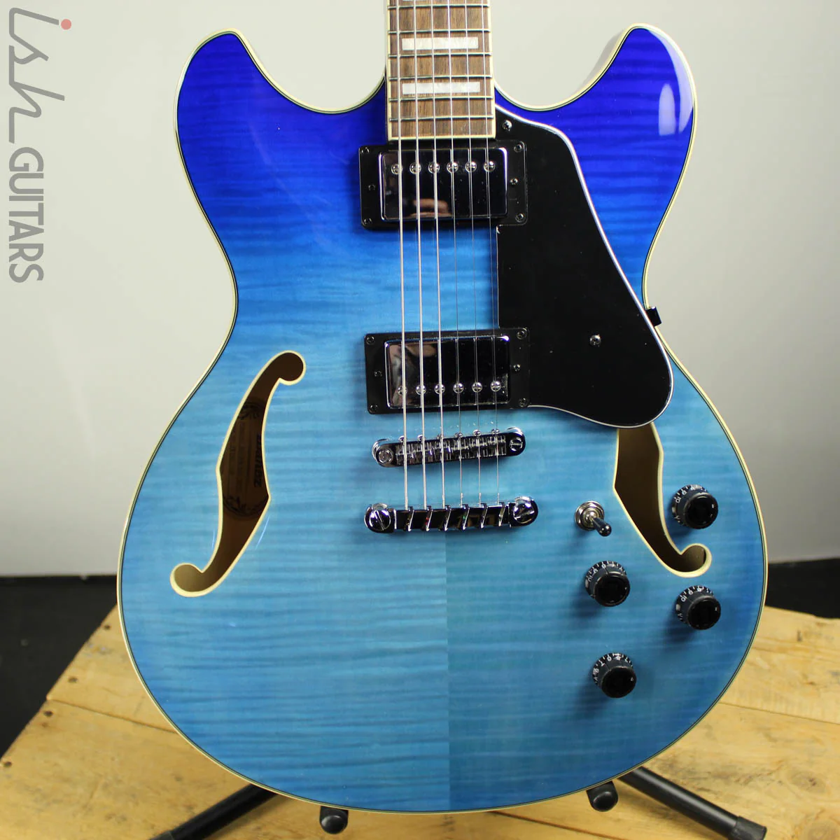 Ibanez Artcore AS73FM Azure Blue Gradation - Image 2