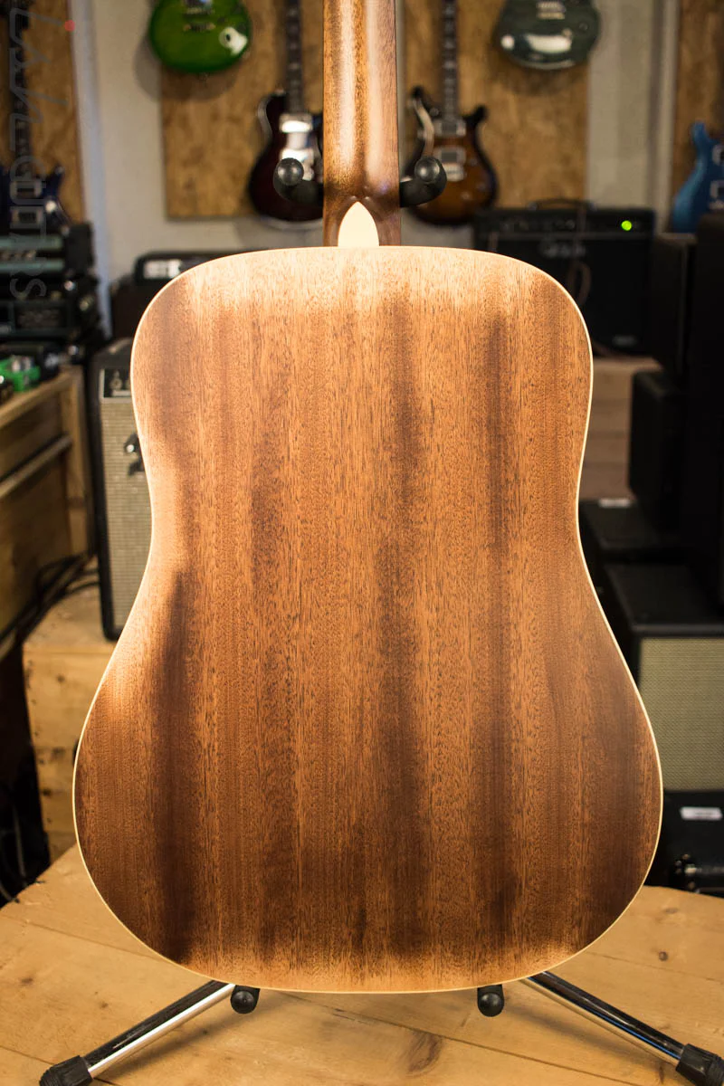 Ibanez Artwood AVD11 Thermo Aged Acoustic Guitar Antique Natural Semi-Gloss - Image 7