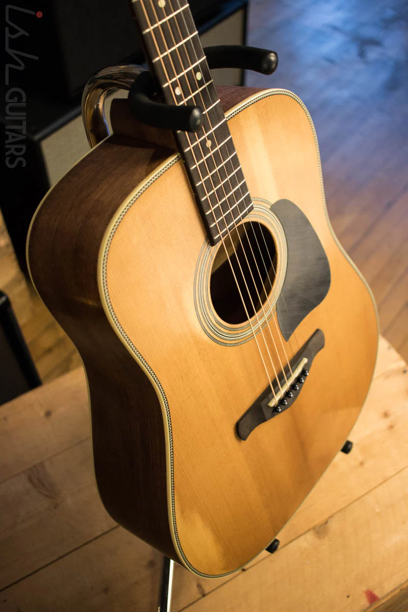 Ibanez Artwood AVD11 Thermo Aged Acoustic Guitar Antique Natural Semi-Gloss - Image 9