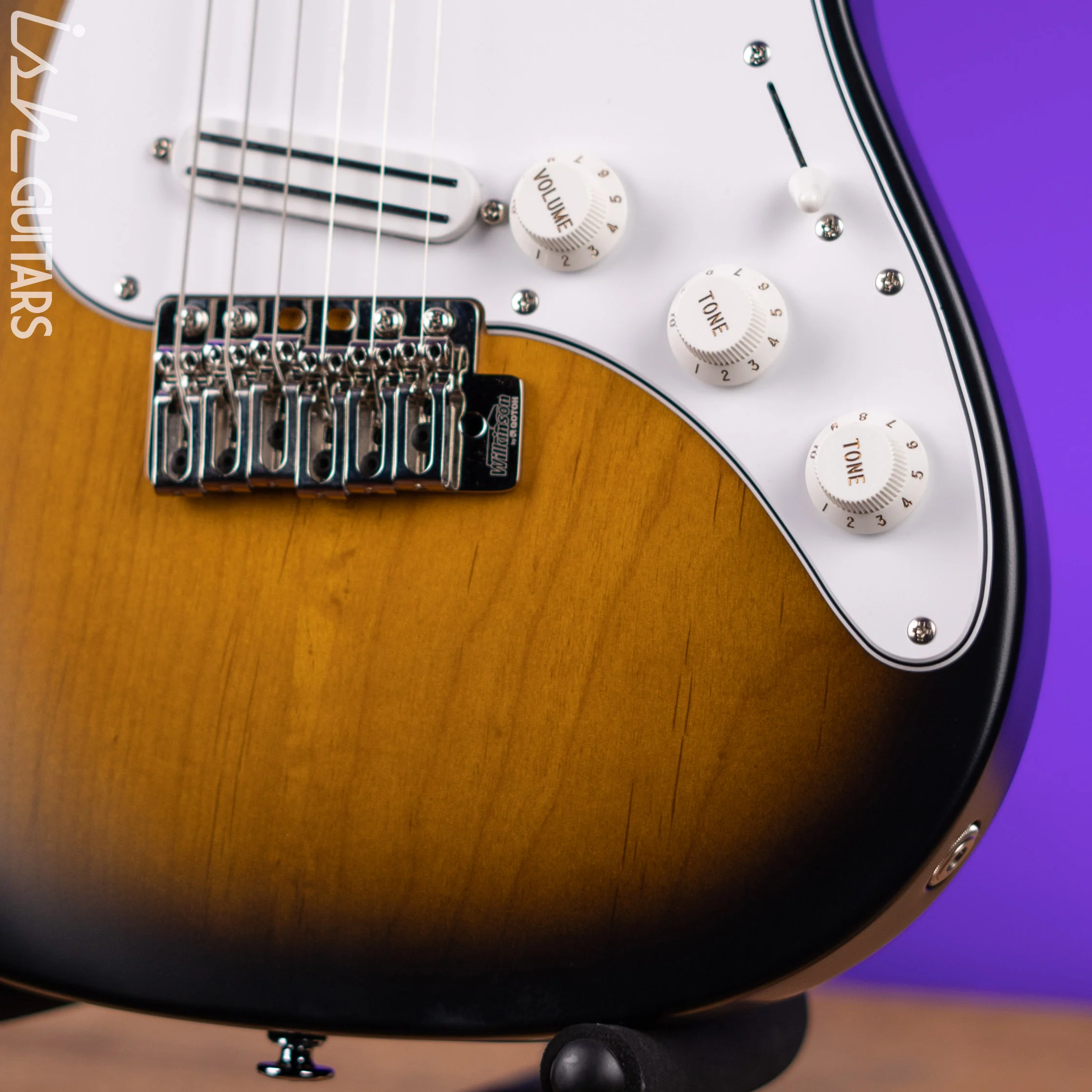Ibanez ATZ100 Andy Timmons Signature Sunburst Flat - Image 4