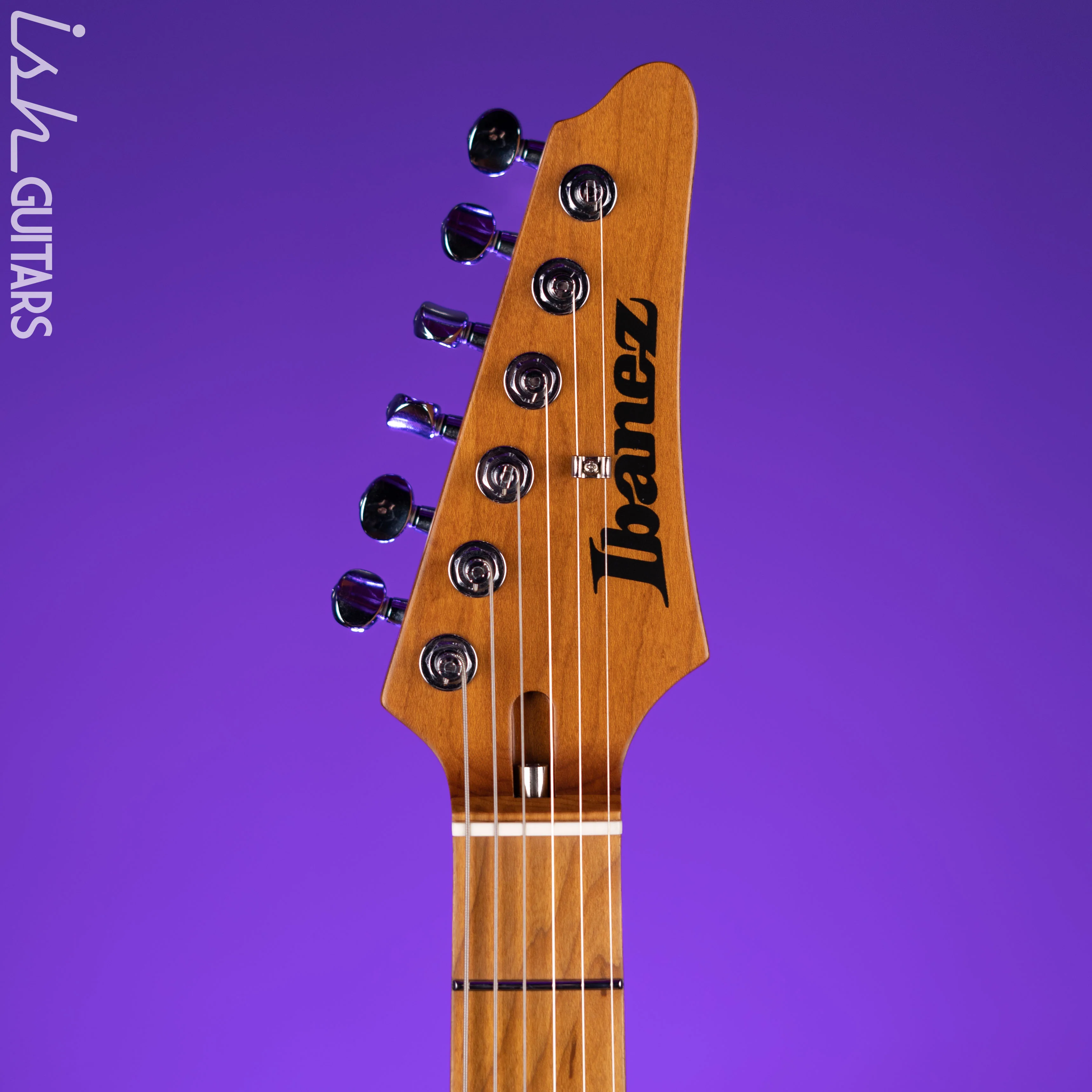 Ibanez ATZ100 Andy Timmons Signature Sunburst Flat - Image 6