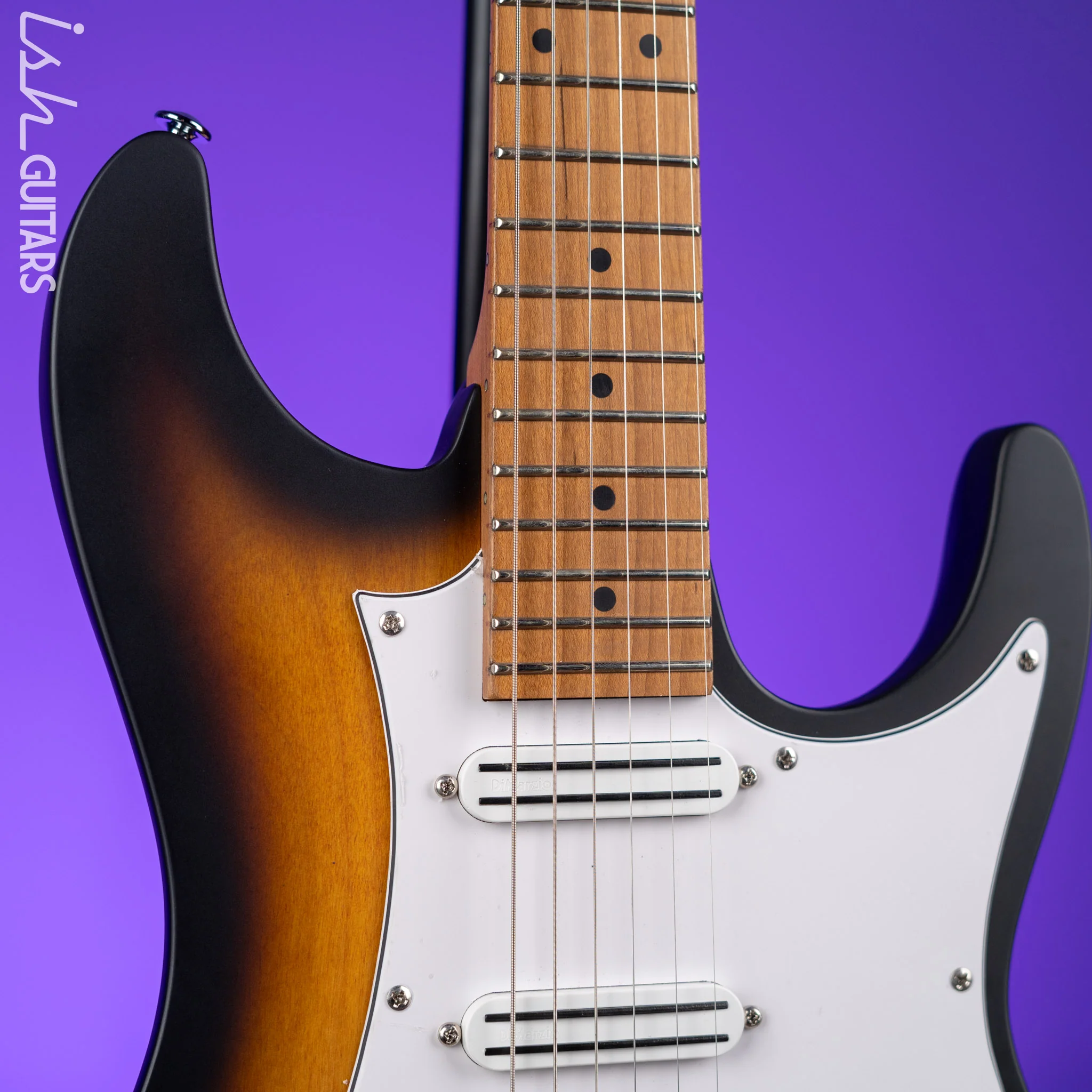 Ibanez ATZ10P Andy Timmons Signature Premium Electric Guitar Sunburst Matte Demo - Image 3