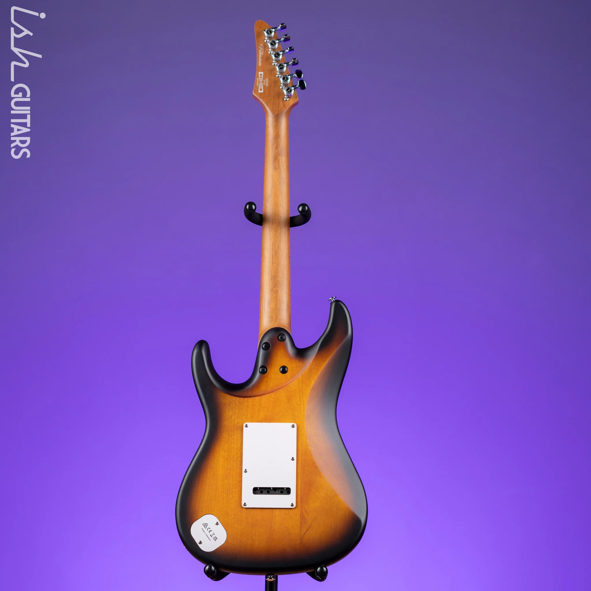 Ibanez ATZ10P Andy Timmons Signature Premium Electric Guitar Sunburst Matte Demo - Image 6