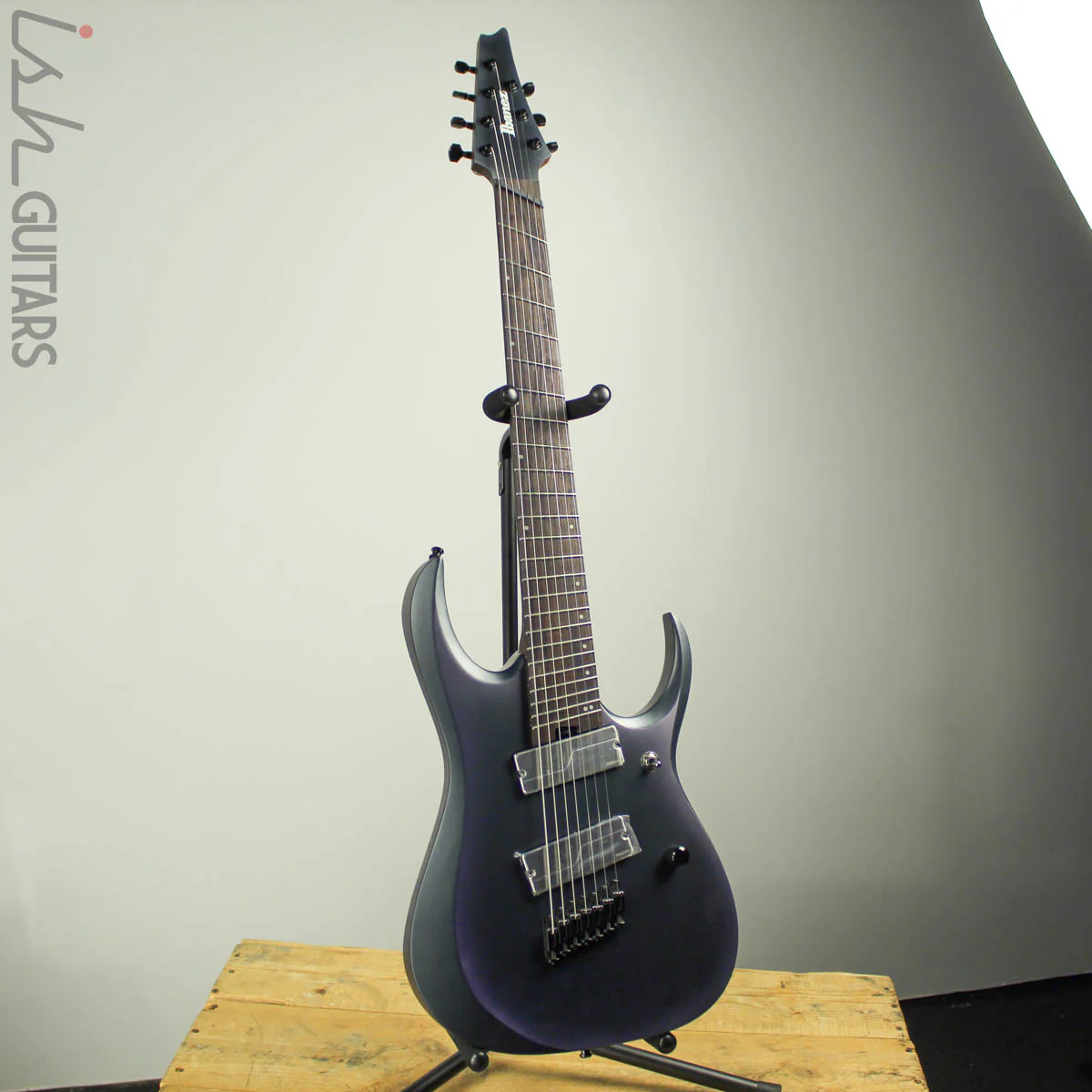 Ibanez Axion Label RGD71ALMS Black Aurora Burst Matte - Image 2