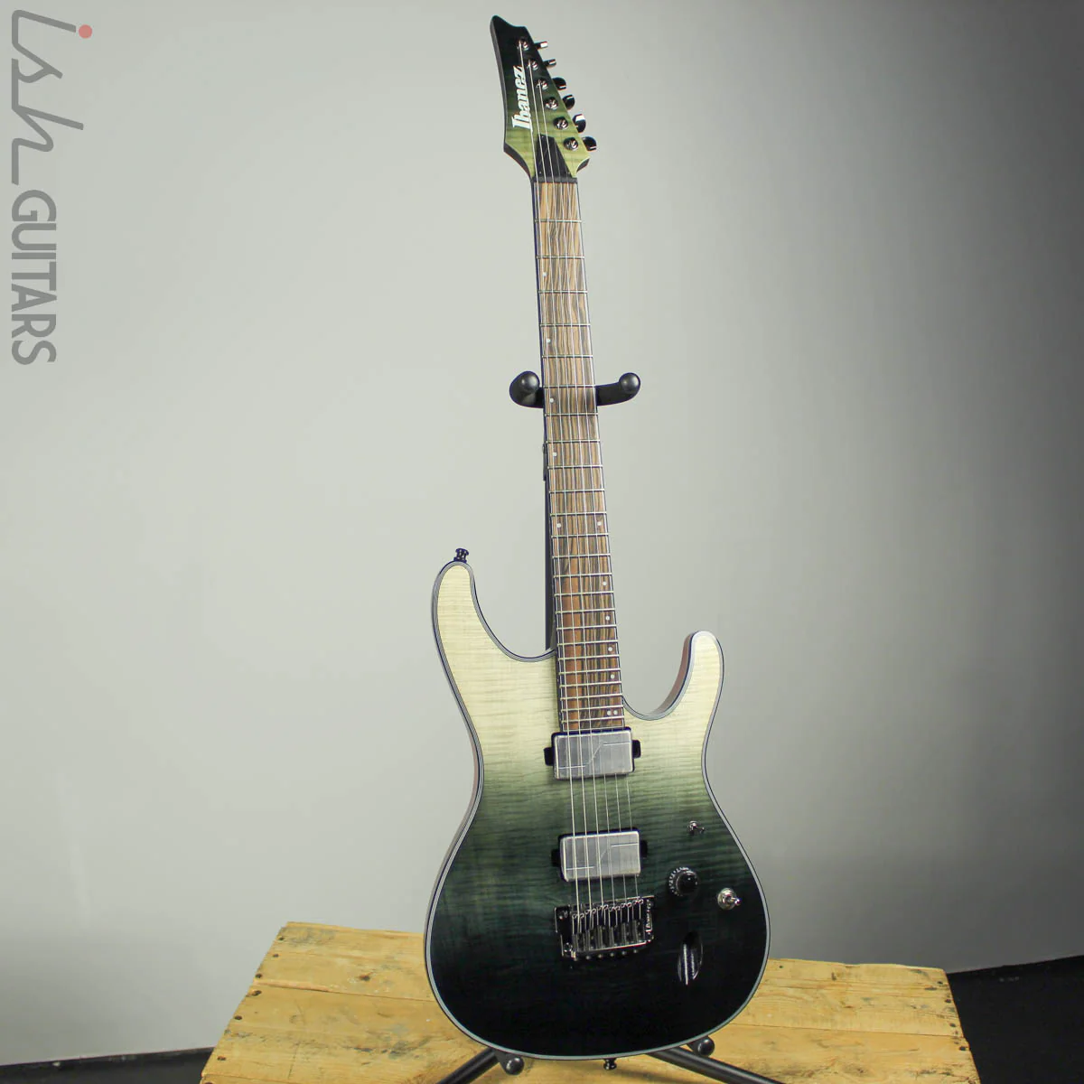 Ibanez Axion Label S61AL Black Mirage Gradation Low Gloss - Image 2