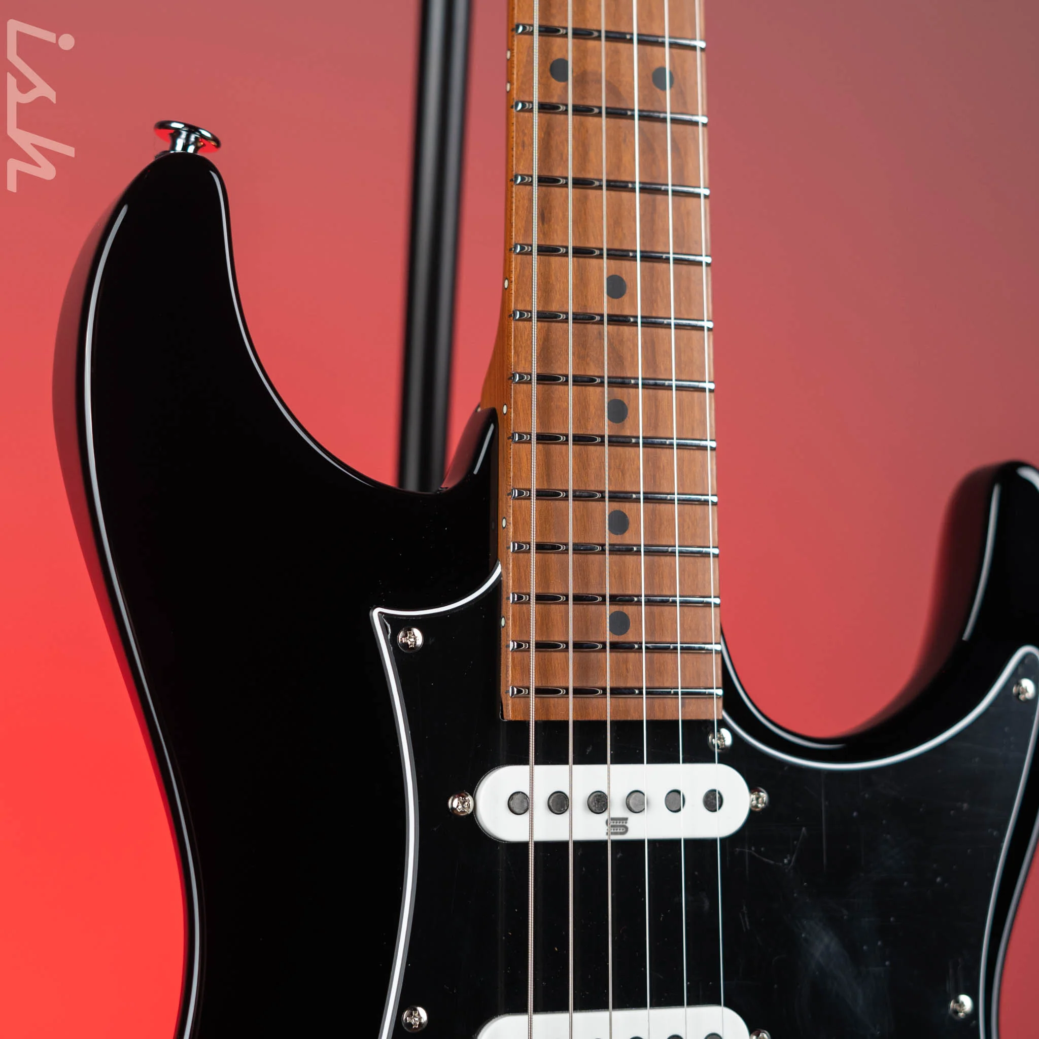 Ibanez AZ2204 Prestige Electric Guitar Black - Image 3