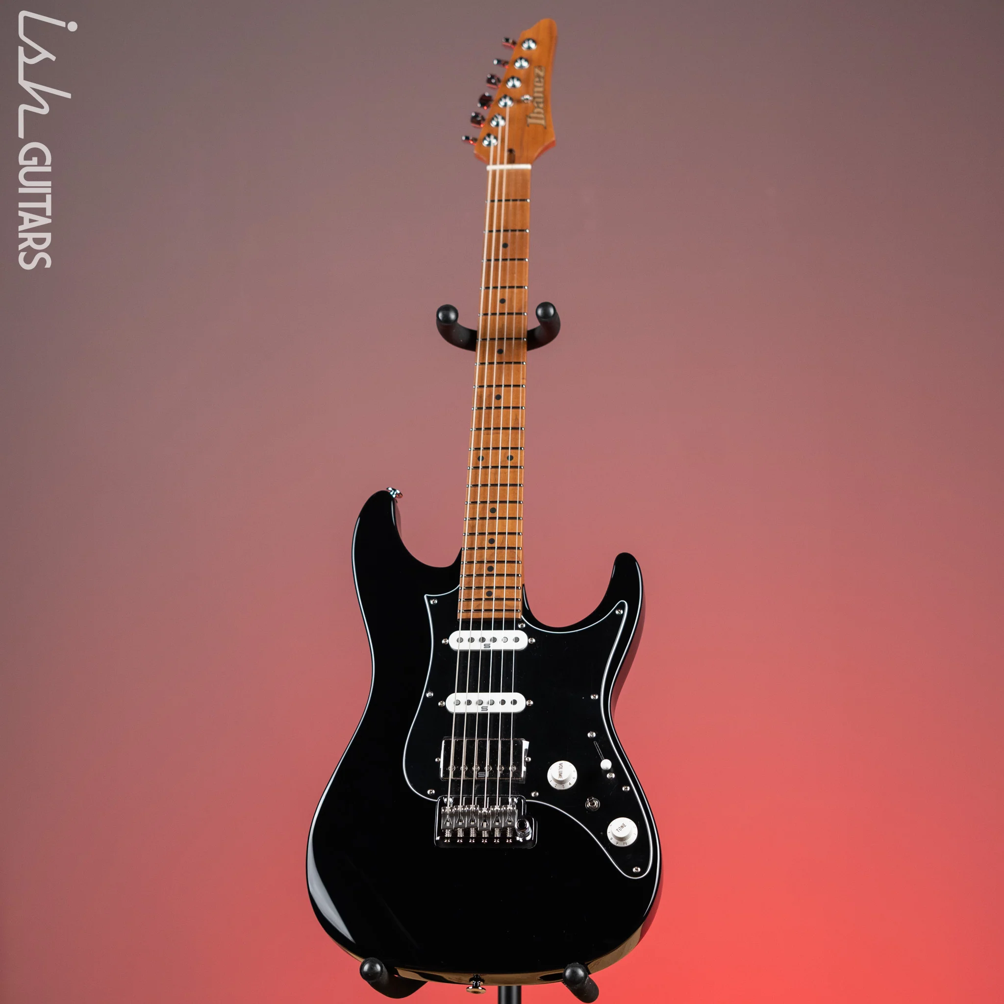 Ibanez AZ2204B Prestige Electric Guitar Black - Image 2