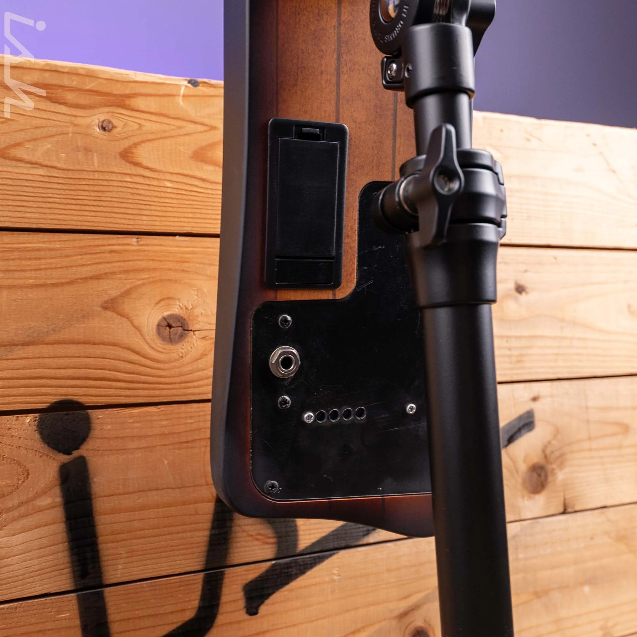 Ibanez Bass Workshop UB804 4-String Electric Upright Bass Mahogany Oil Burst - Image 7
