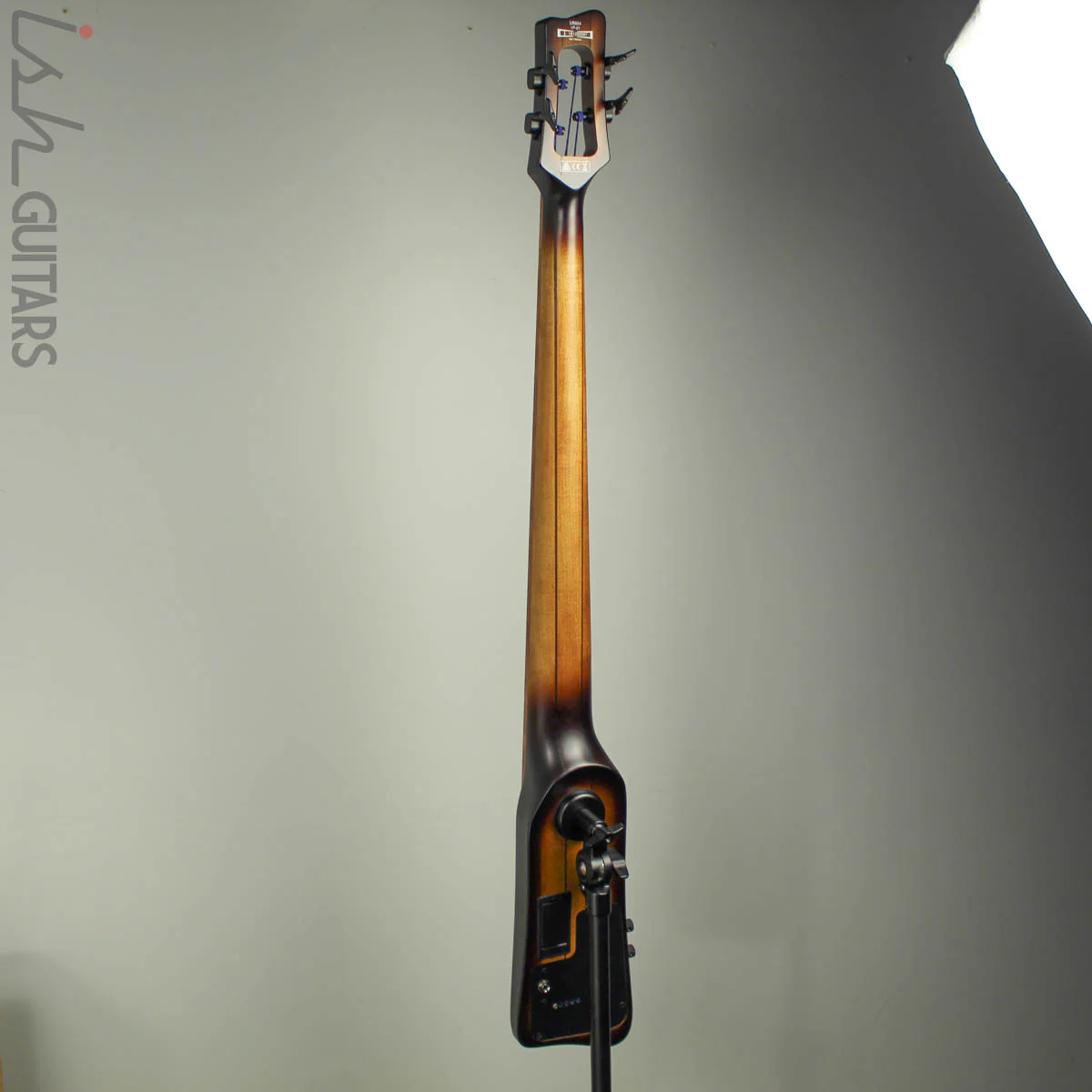 Ibanez Upright Bass UB804MOB Bass Workshop Mahogany Oil Burst - Image 10