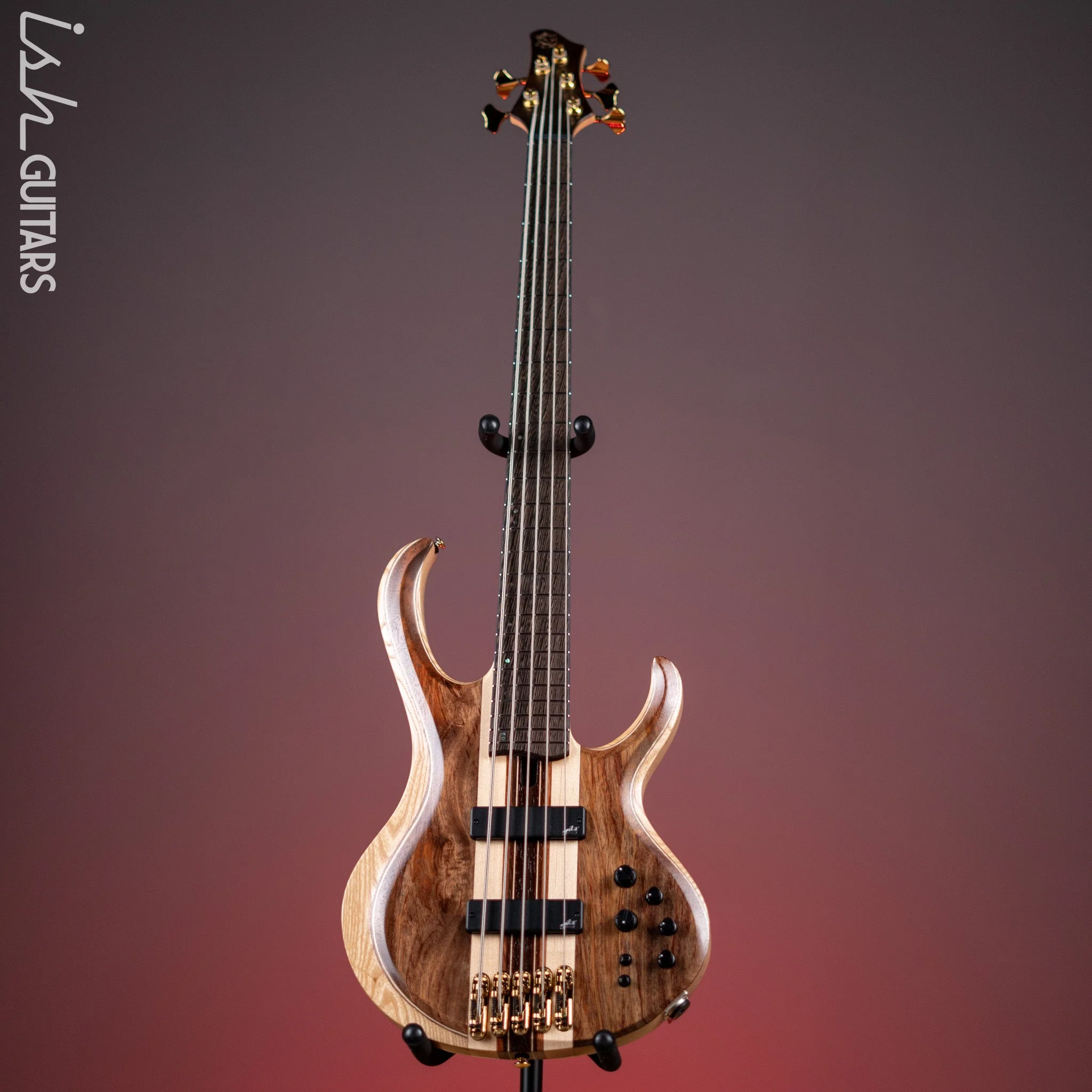 Ibanez BTB1835 Premium 5-String Bass Natural Shadow Low Gloss - Image 2
