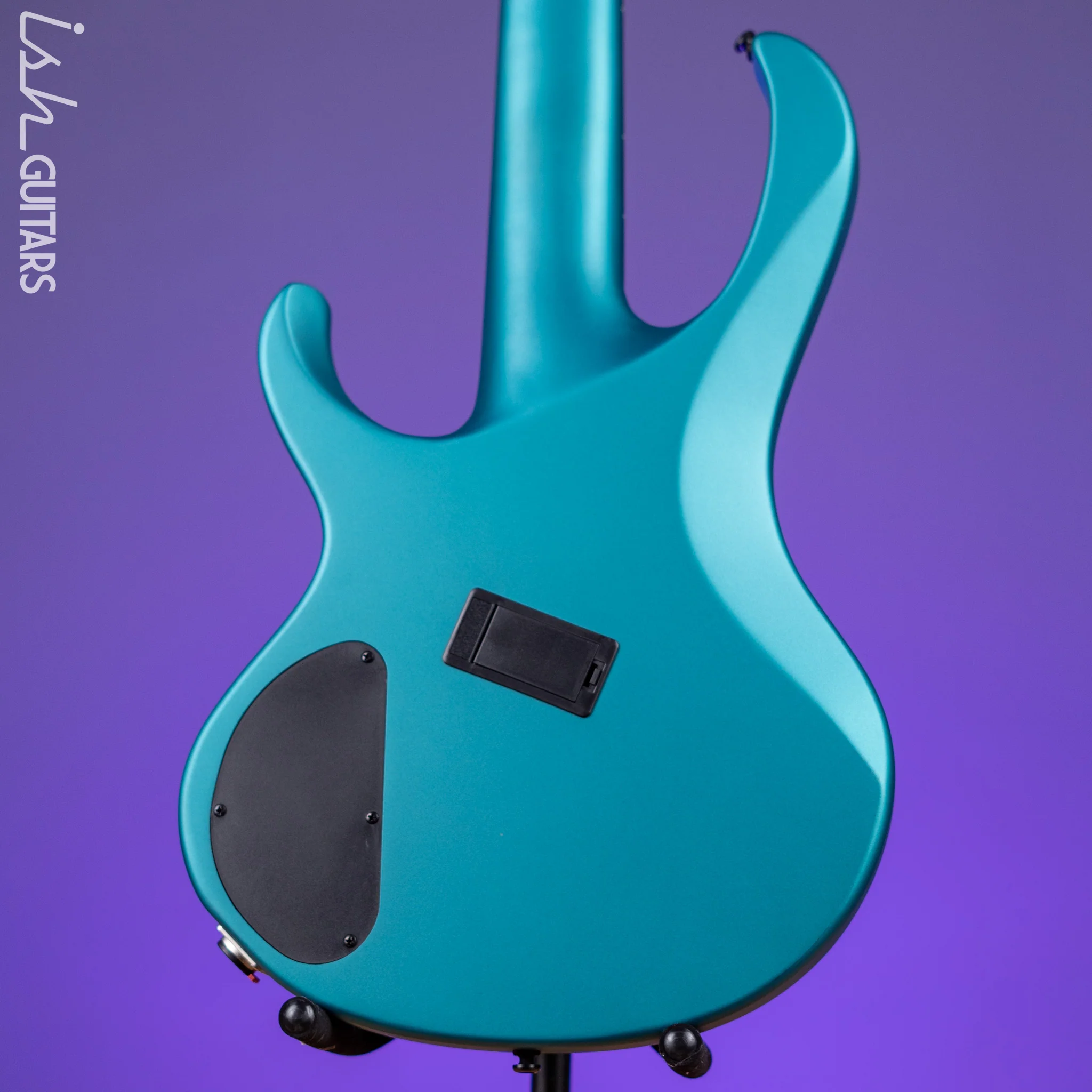 Ibanez BTB605MS Multi-Scale 5-String Bass Cerulean Aura Burst Matte Demo - Image 8