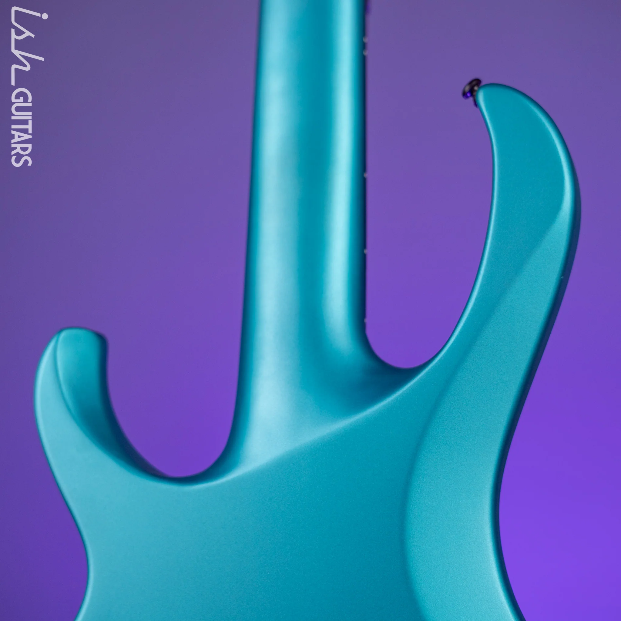 Ibanez BTB605MS Multi-Scale 5-String Bass Cerulean Aura Burst Matte Demo - Image 9