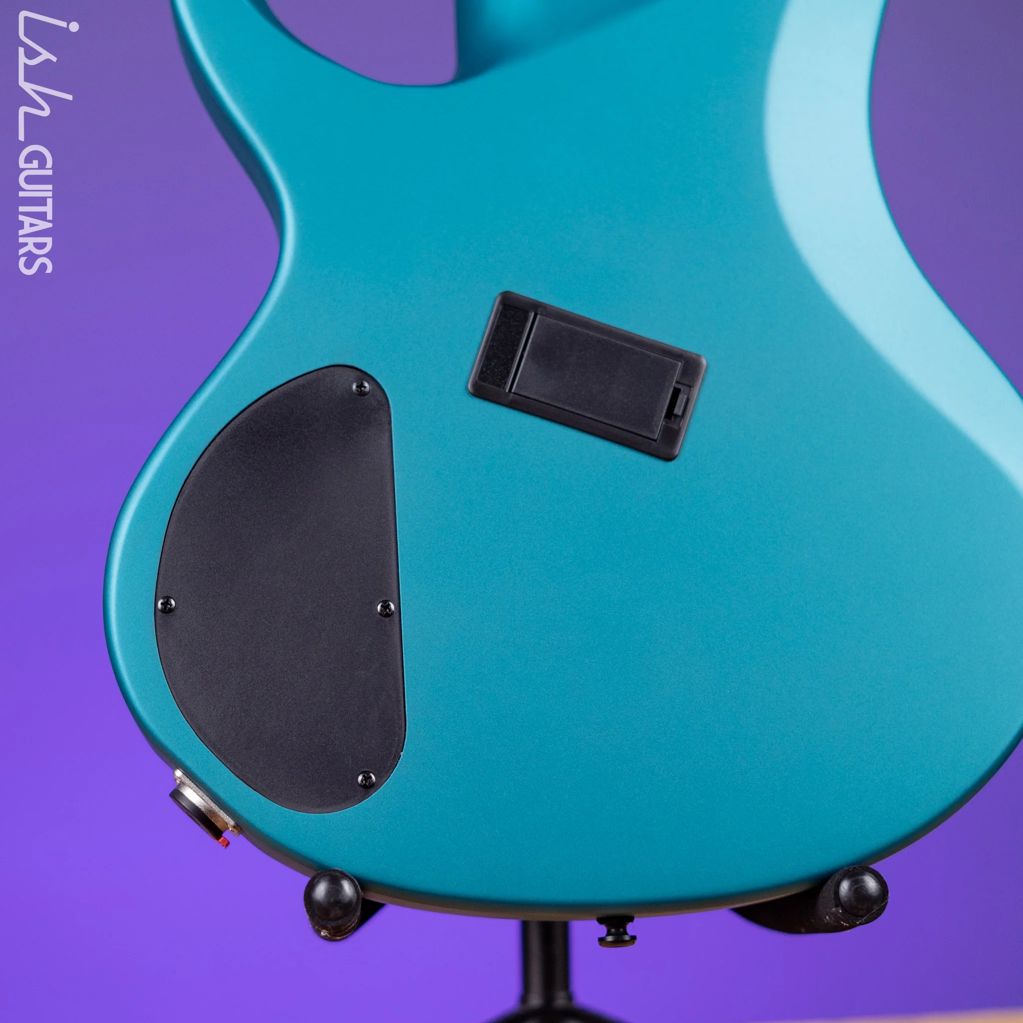 Ibanez BTB605MS Multi-Scale 5-String Bass Cerulean Aura Burst Matte Demo - Image 10