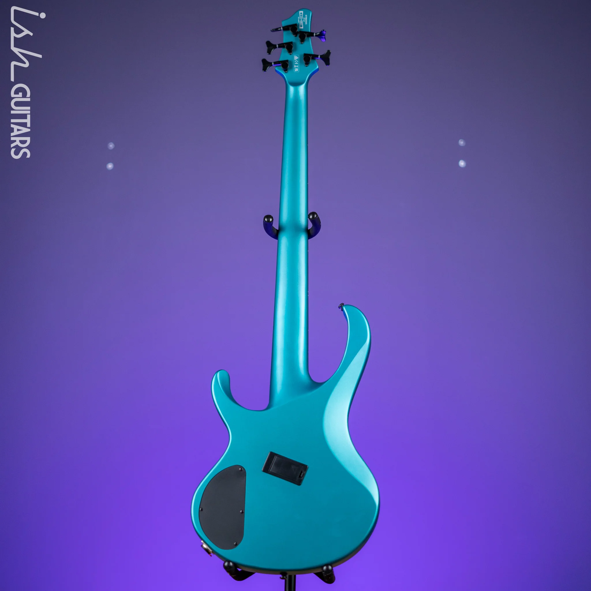 Ibanez BTB605MS Multi-Scale 5-String Bass Cerulean Aura Burst Matte Demo - Image 6