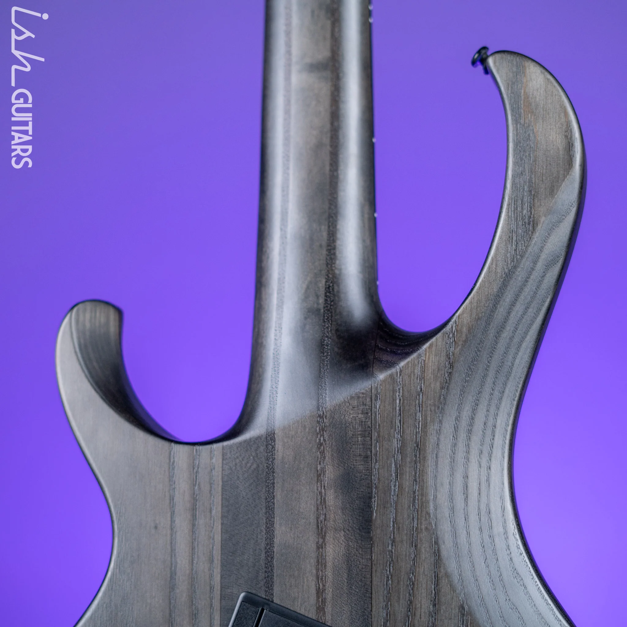 Ibanez BTB805MS Multi-Scale 5-String Bass Transparent Grey Flat - Image 9