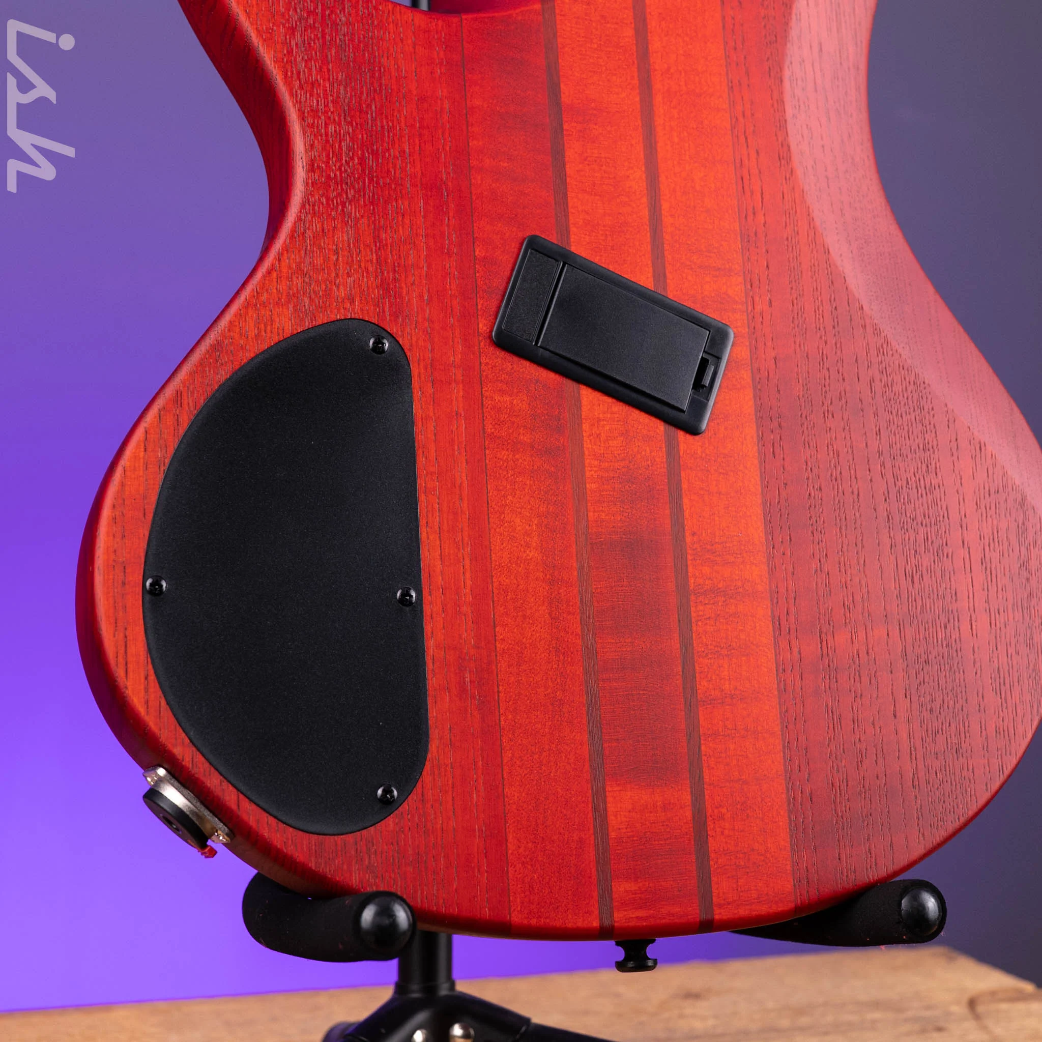 Ibanez BTB866MS 6-String Bass Workshop Brown Topaz Burst Flat - Image 11