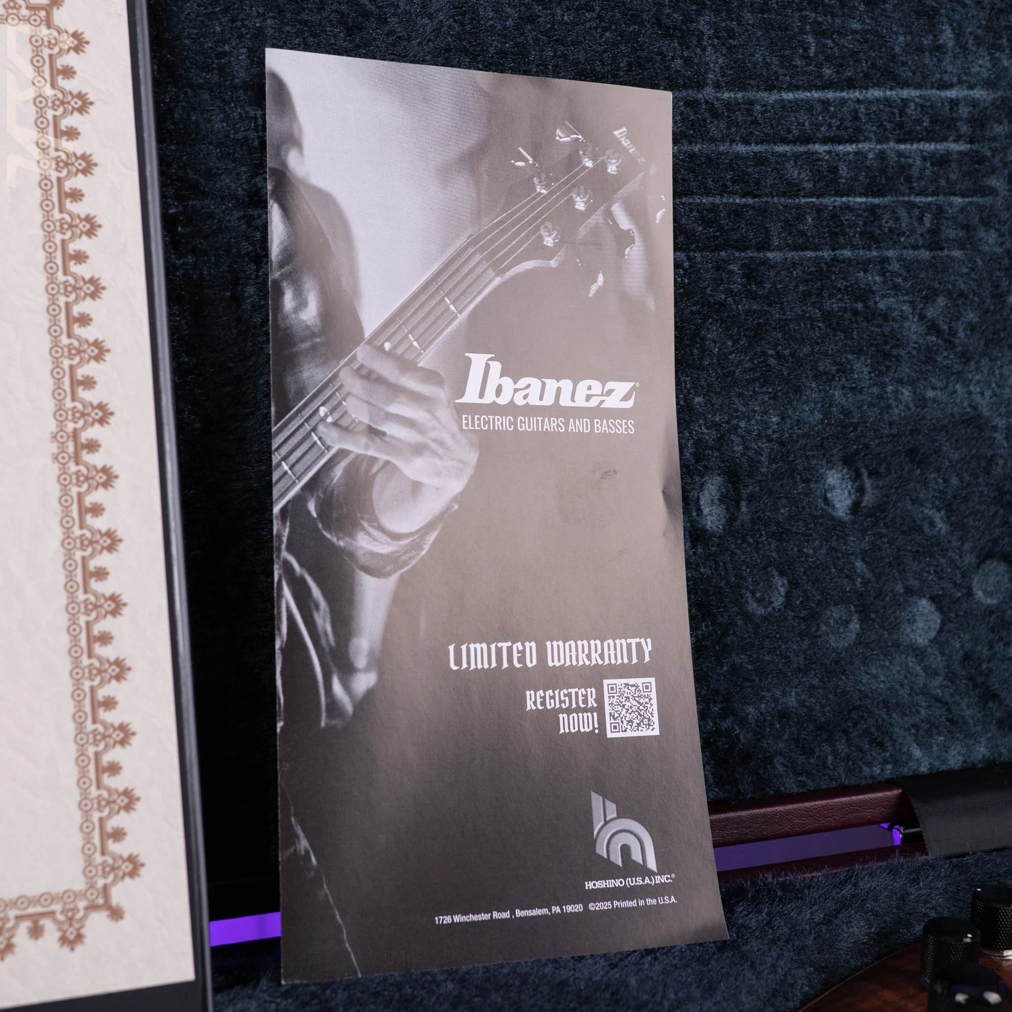 Ibanez Custom Shop Visions SR 5-String Bass Natural Bastogne Walnut - Image 18