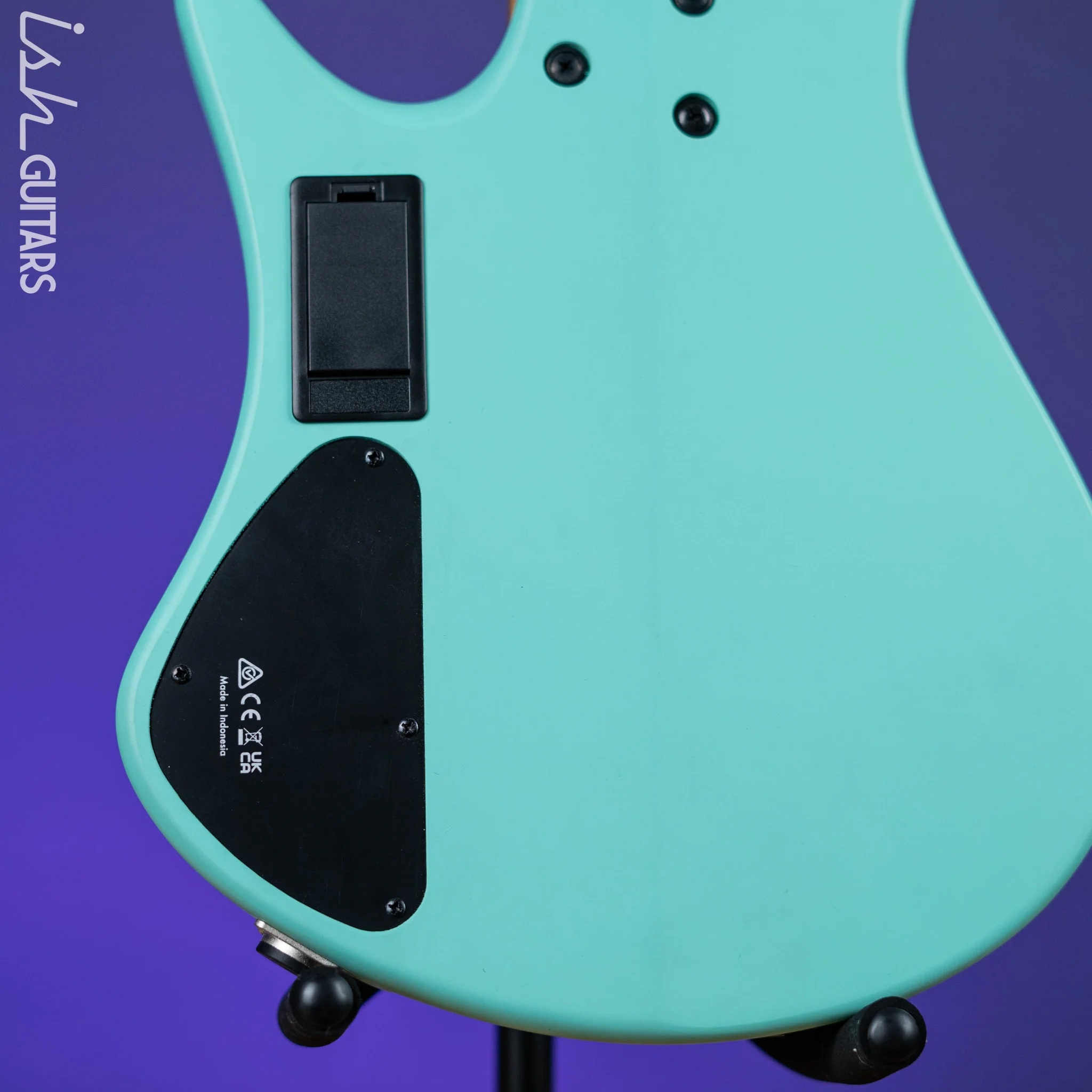 Ibanez EHB1005MS Multi-Scale 5-String Headless Bass Seafoam Green Matte Demo - Image 10