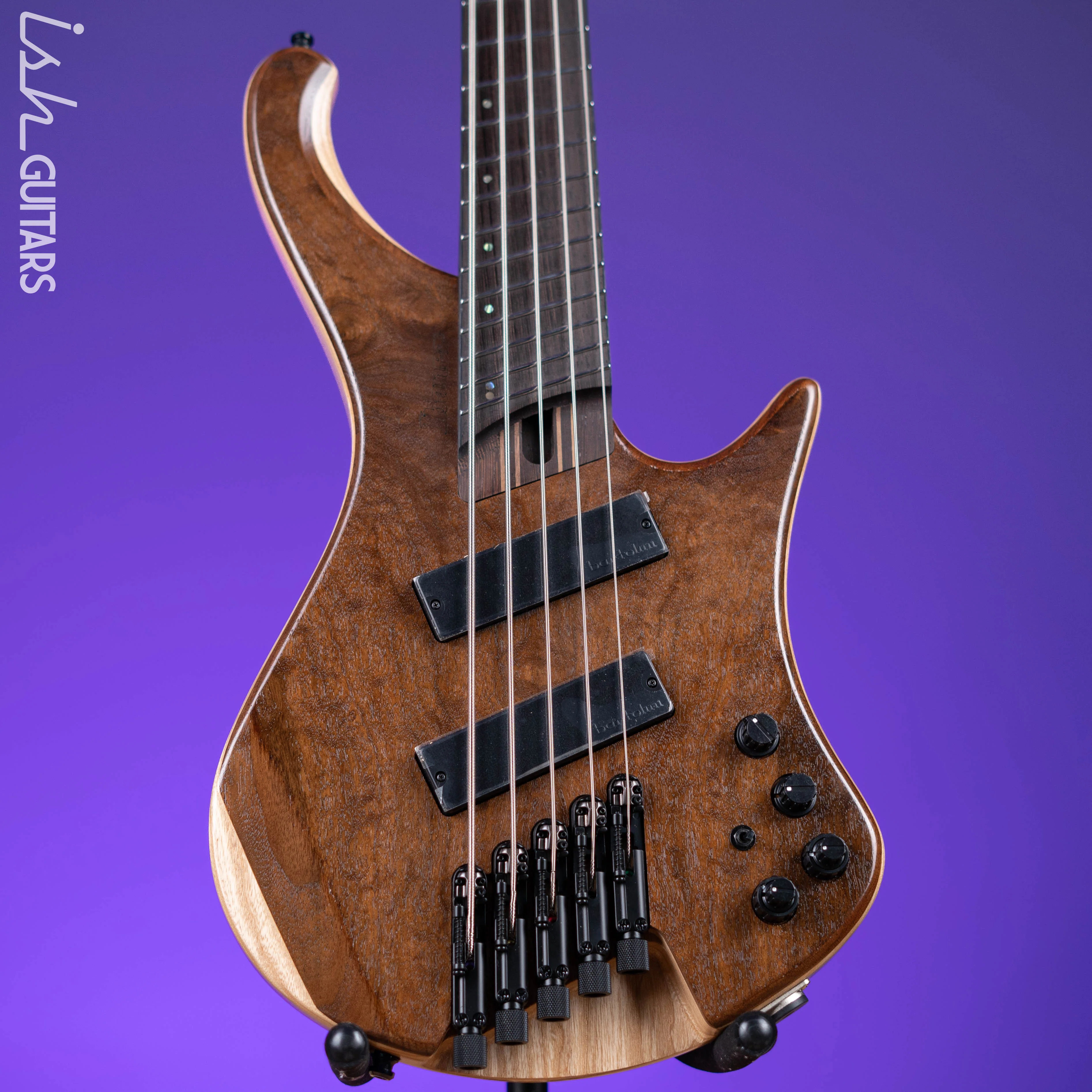 Ibanez EHB1265MS 5-String Multi-Scale Bass Natural Mocha Low Gloss Demo