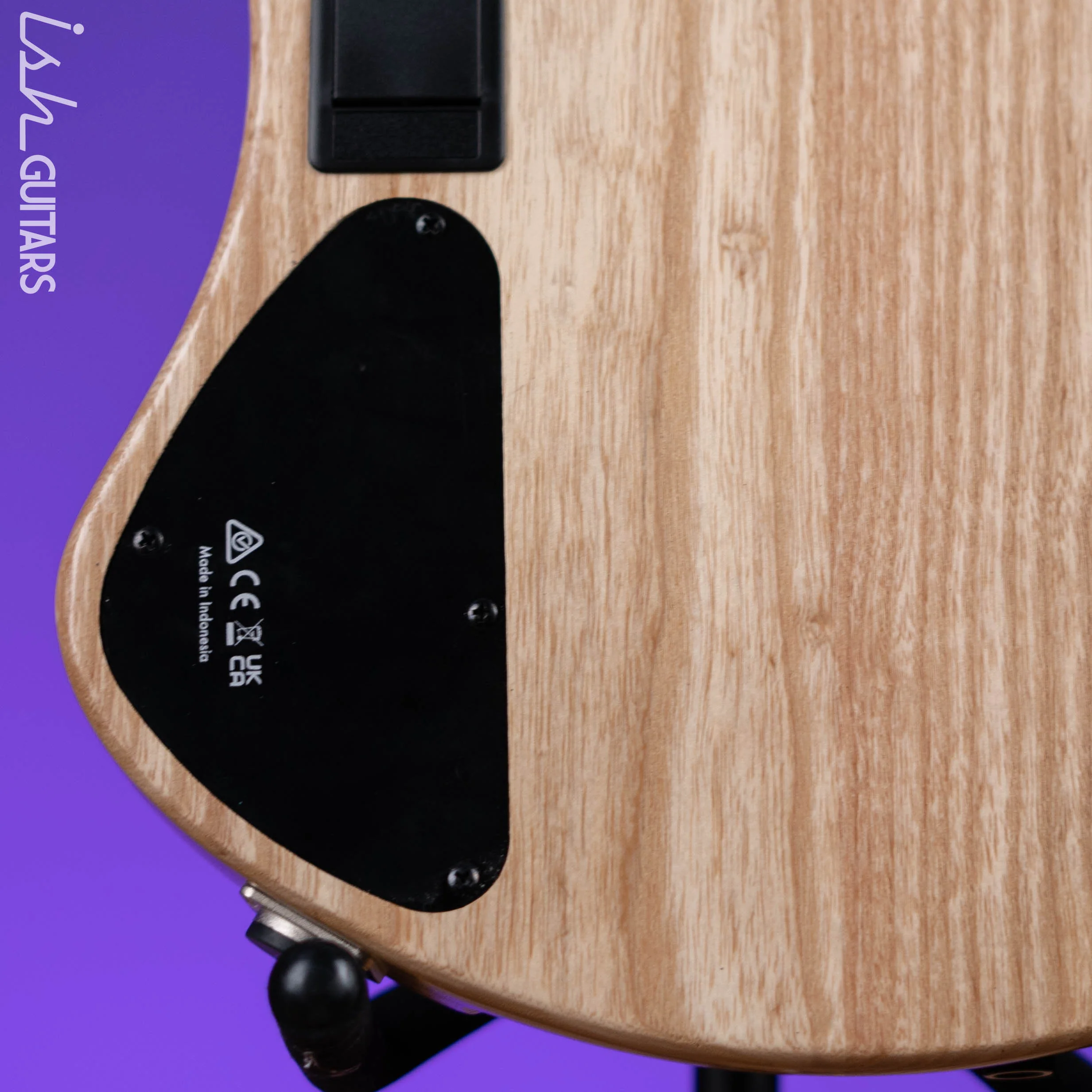 Ibanez EHB1265MS 5-String Multi-Scale Bass Natural Mocha Low Gloss Demo - Image 9