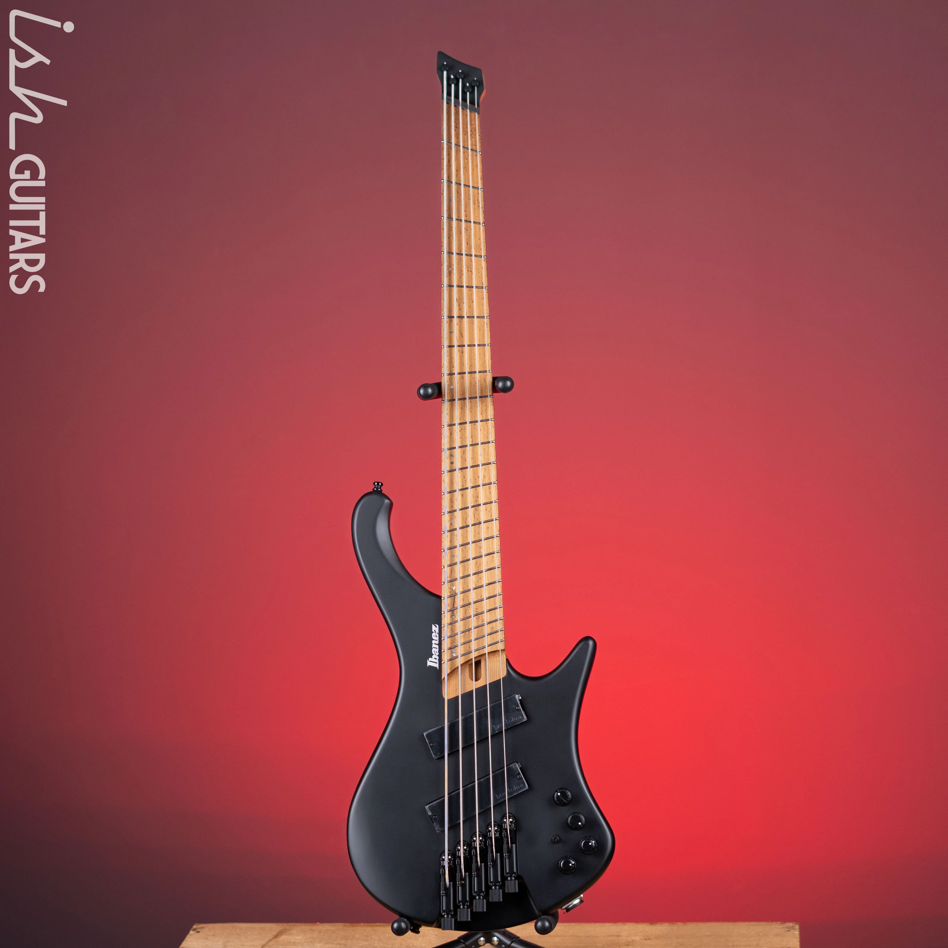 Ibanez EHB1005MS Multiscale 5-String Bass Flat Black - Image 2