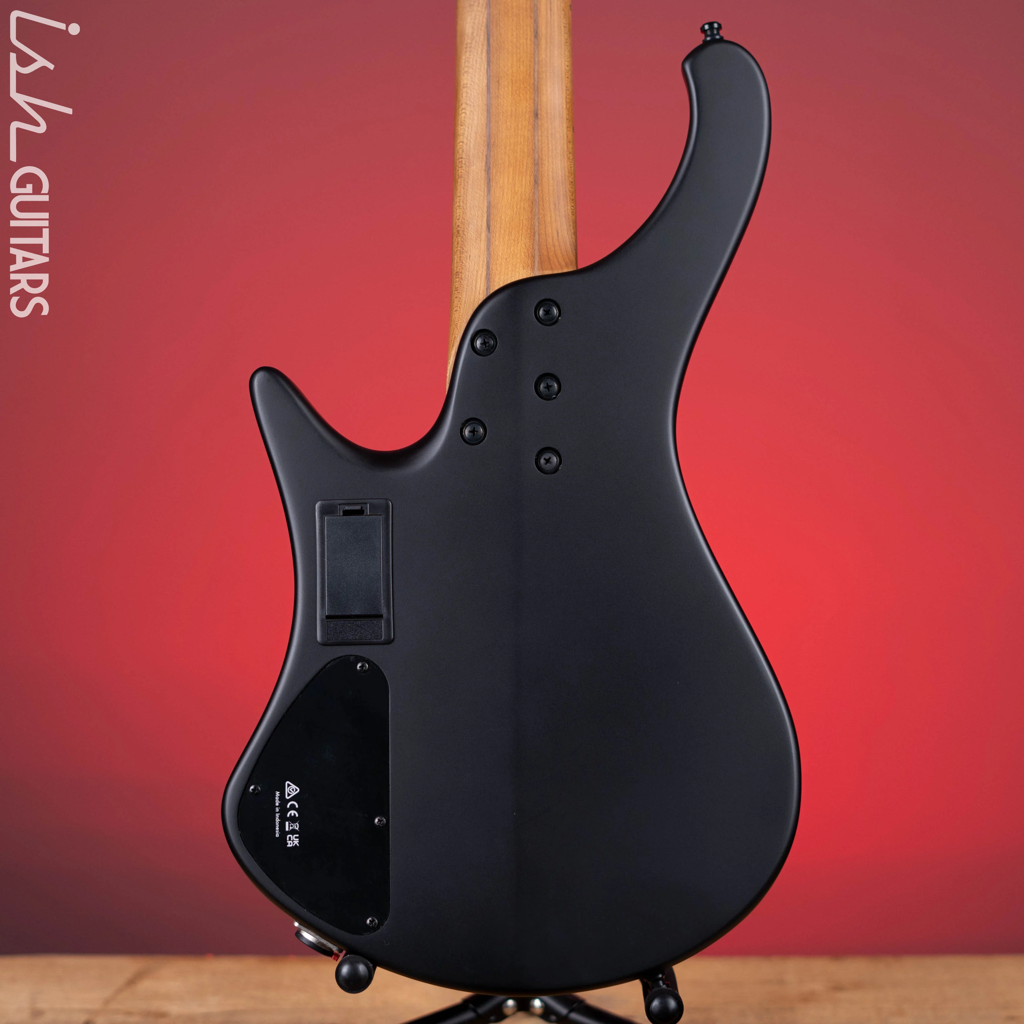 Ibanez EHB1005MS Multiscale 5-String Bass Flat Black - Image 9