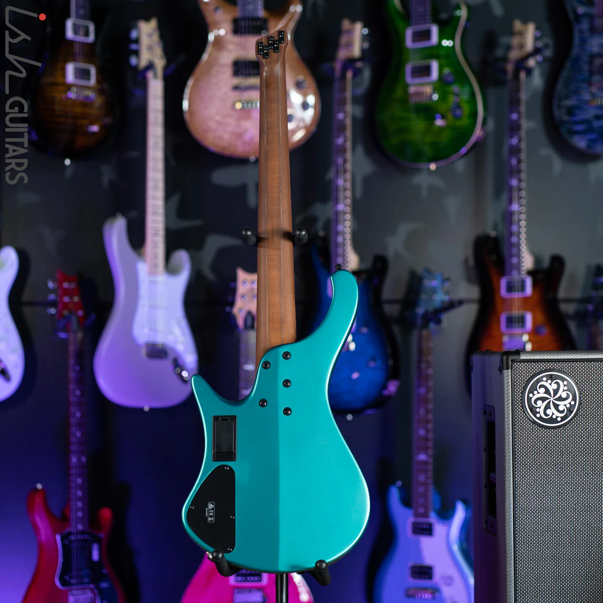 Ibanez EHB1005SMS 5-String Headless Bass Emerald Green Metallic Matte - Image 8