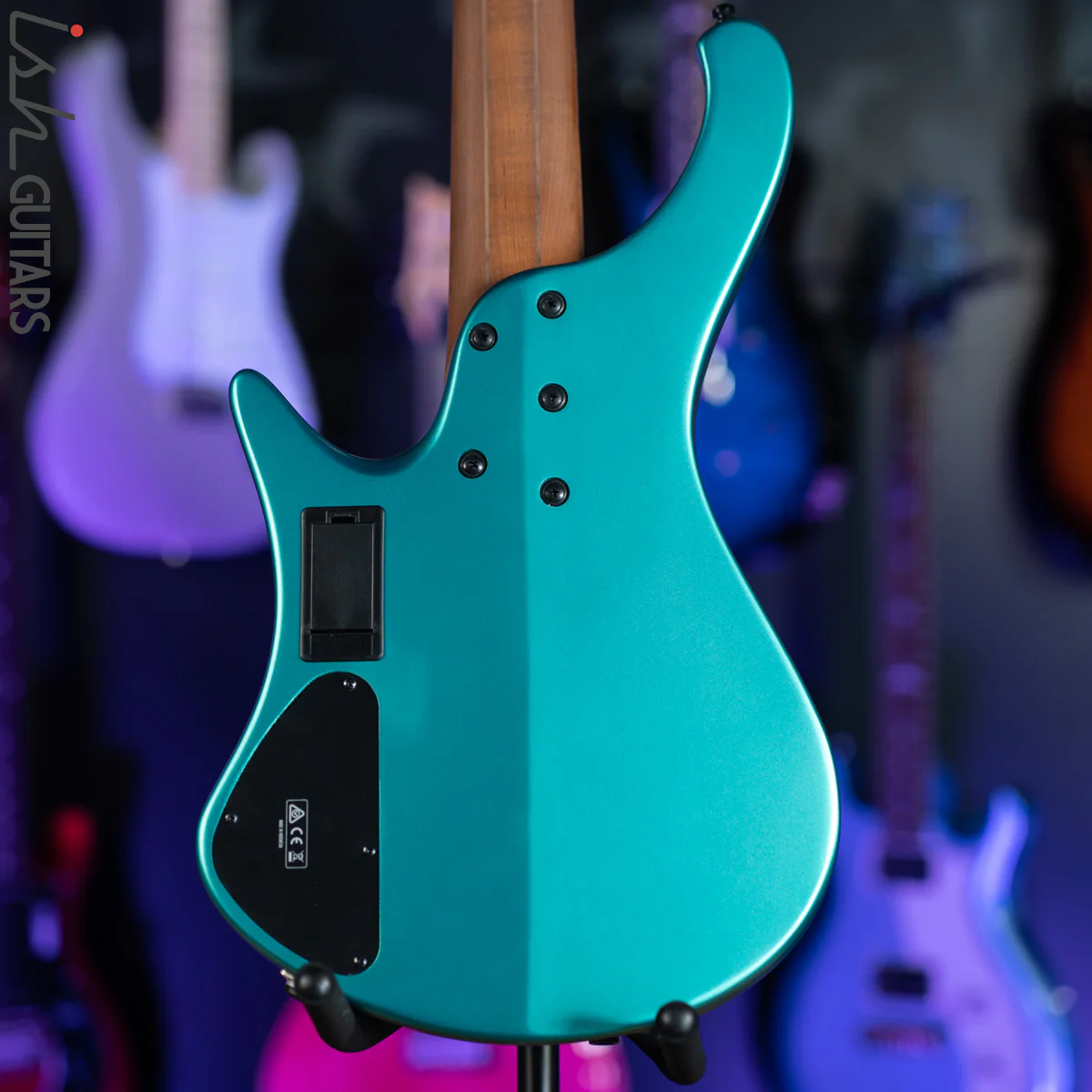 Ibanez EHB1005SMS 5-String Headless Bass Emerald Green Metallic Matte - Image 9