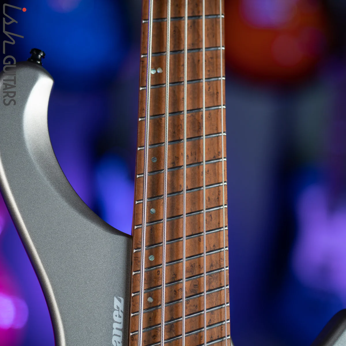 Ibanez EHB1005SMS 5-String Headless Bass Metallic Grey Matte - Image 6
