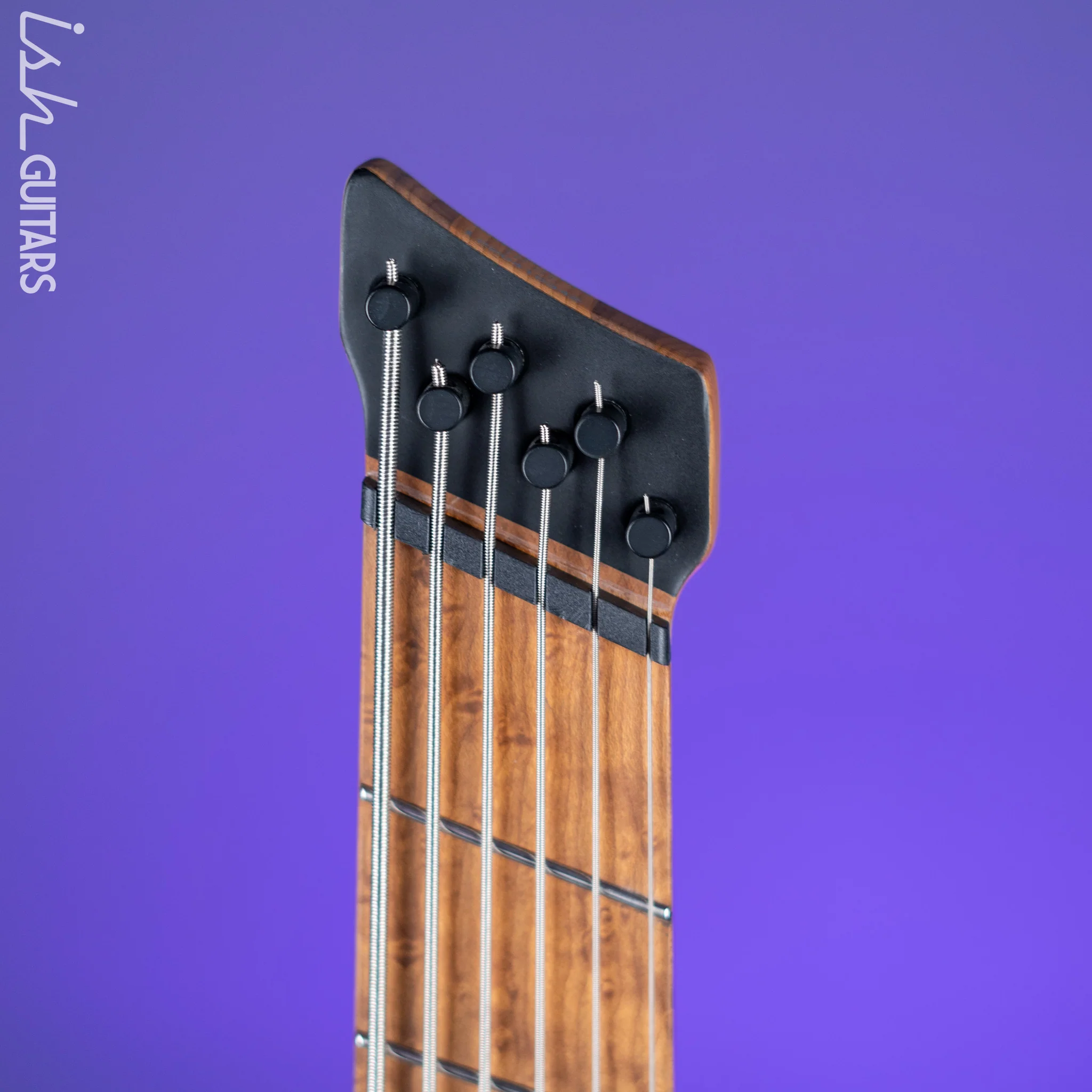 Ibanez EHB1006MS 6-String Headless Bass Metallic Grey Matte Demo - Image 6