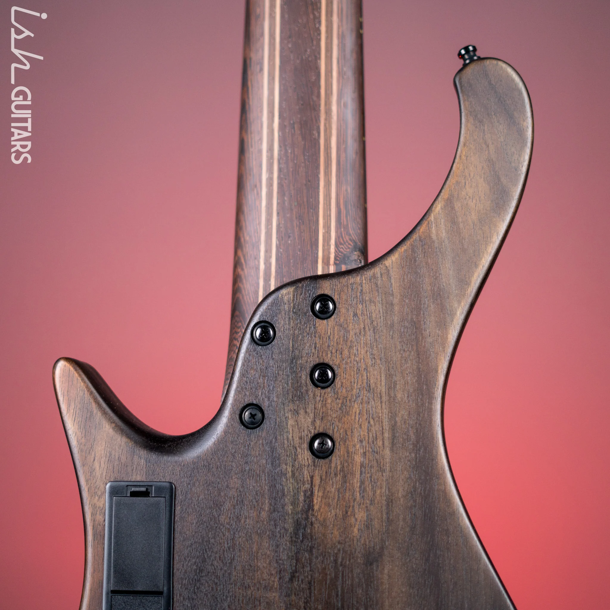 Ibanez EHB1506MS Multi-Scale 6-String Bass Black Ice Flat - Image 8