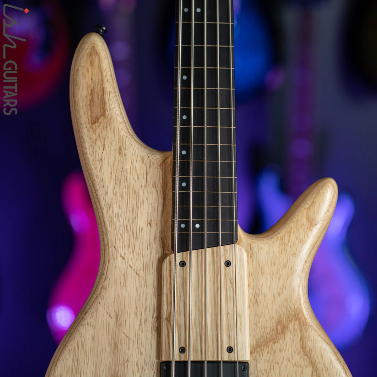 Ibanez El Bass Gary Willis Signature GWB1005 Natural Flat - Image 3