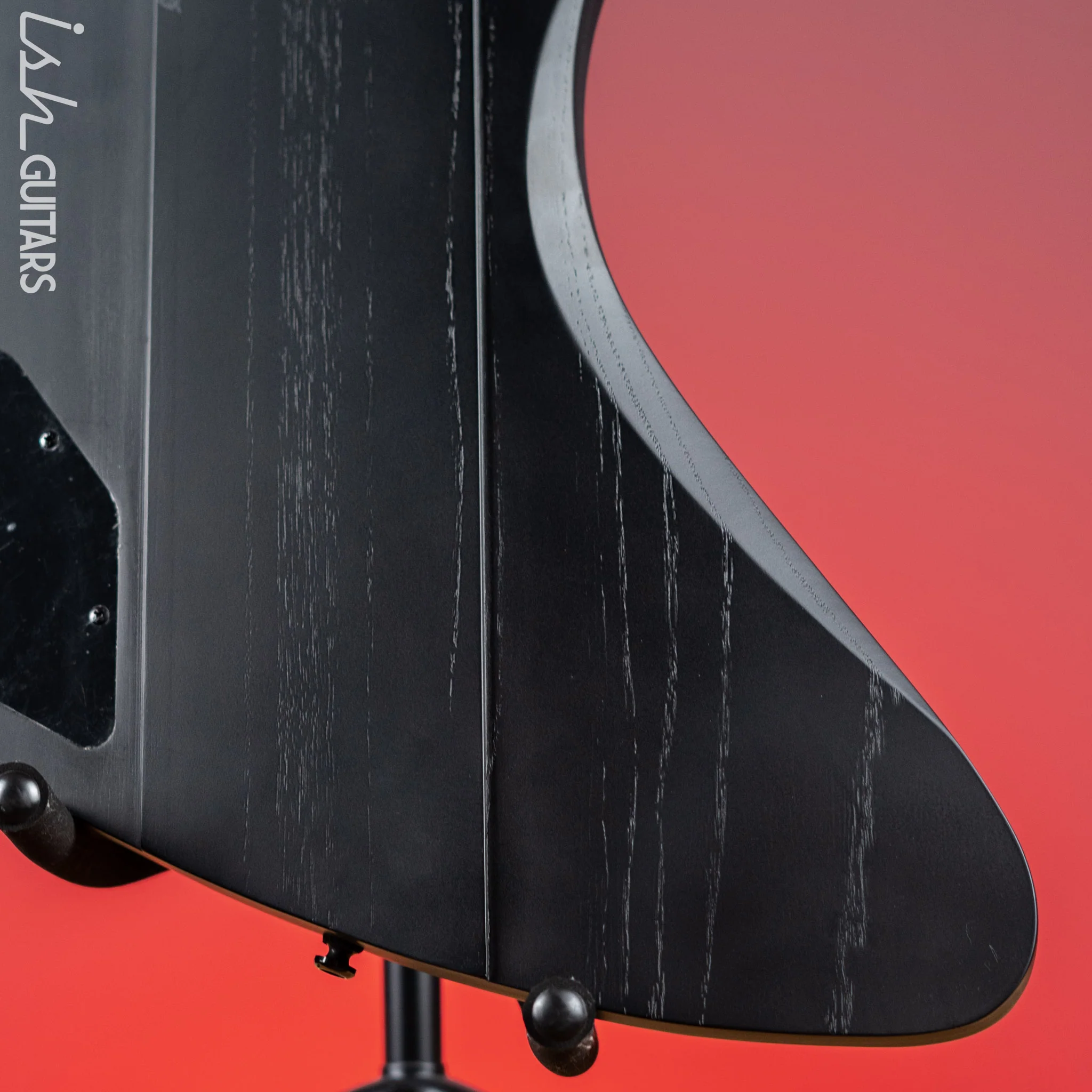 Ibanez FTM33 Fredrik Thordenal Signature 8-String Guitar Weathered Black - Image 9