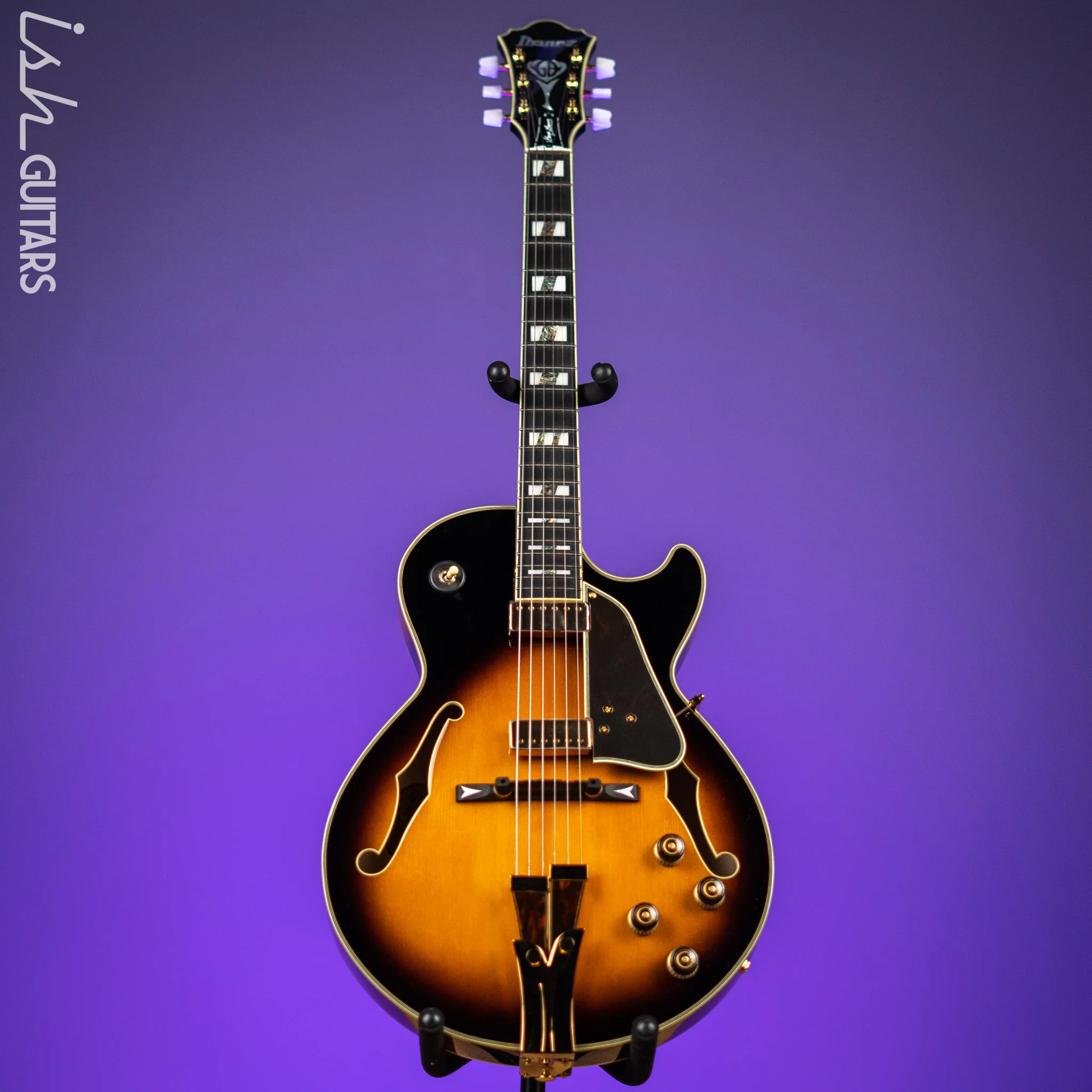 Ibanez GB10 George Benson Signature Brown Sunburst - Image 2