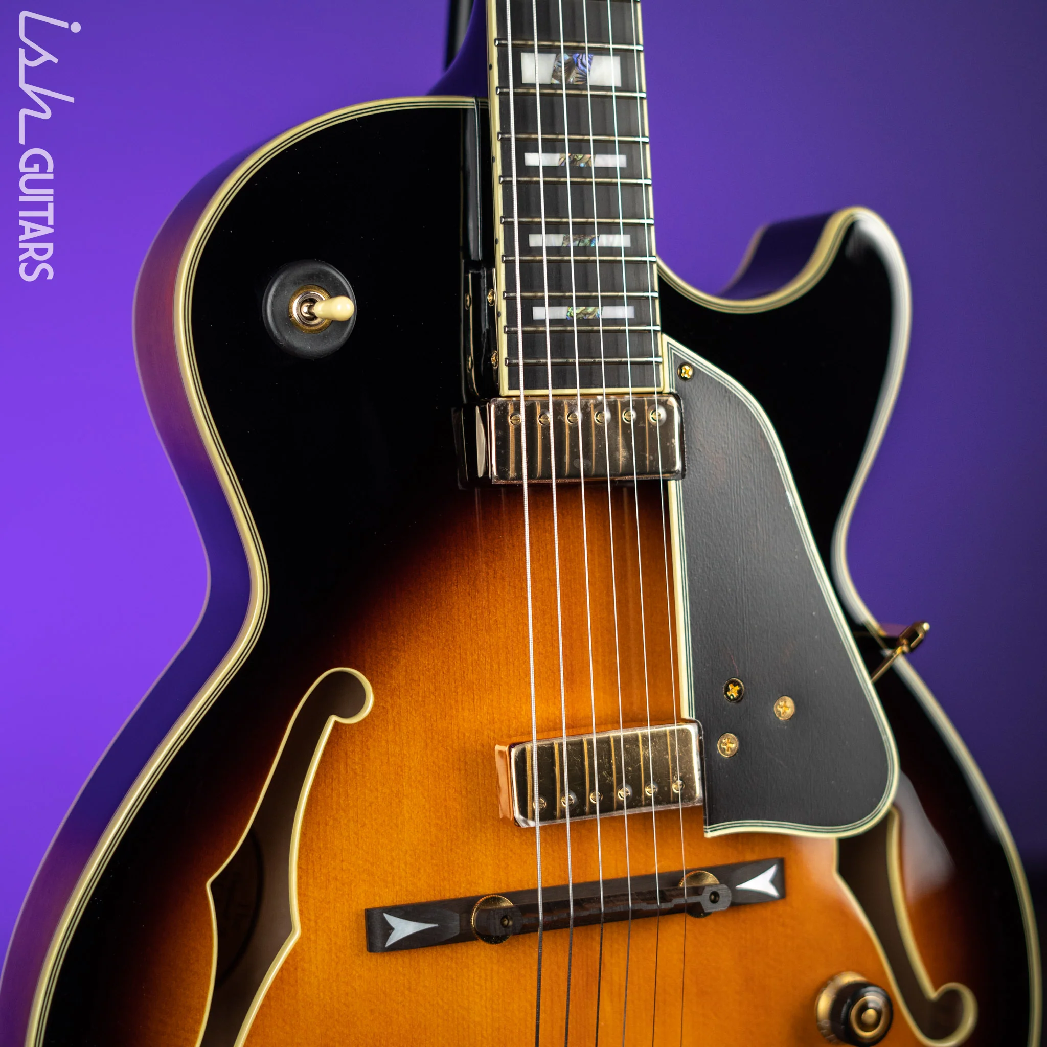 Ibanez GB10 George Benson Signature Brown Sunburst - Image 3