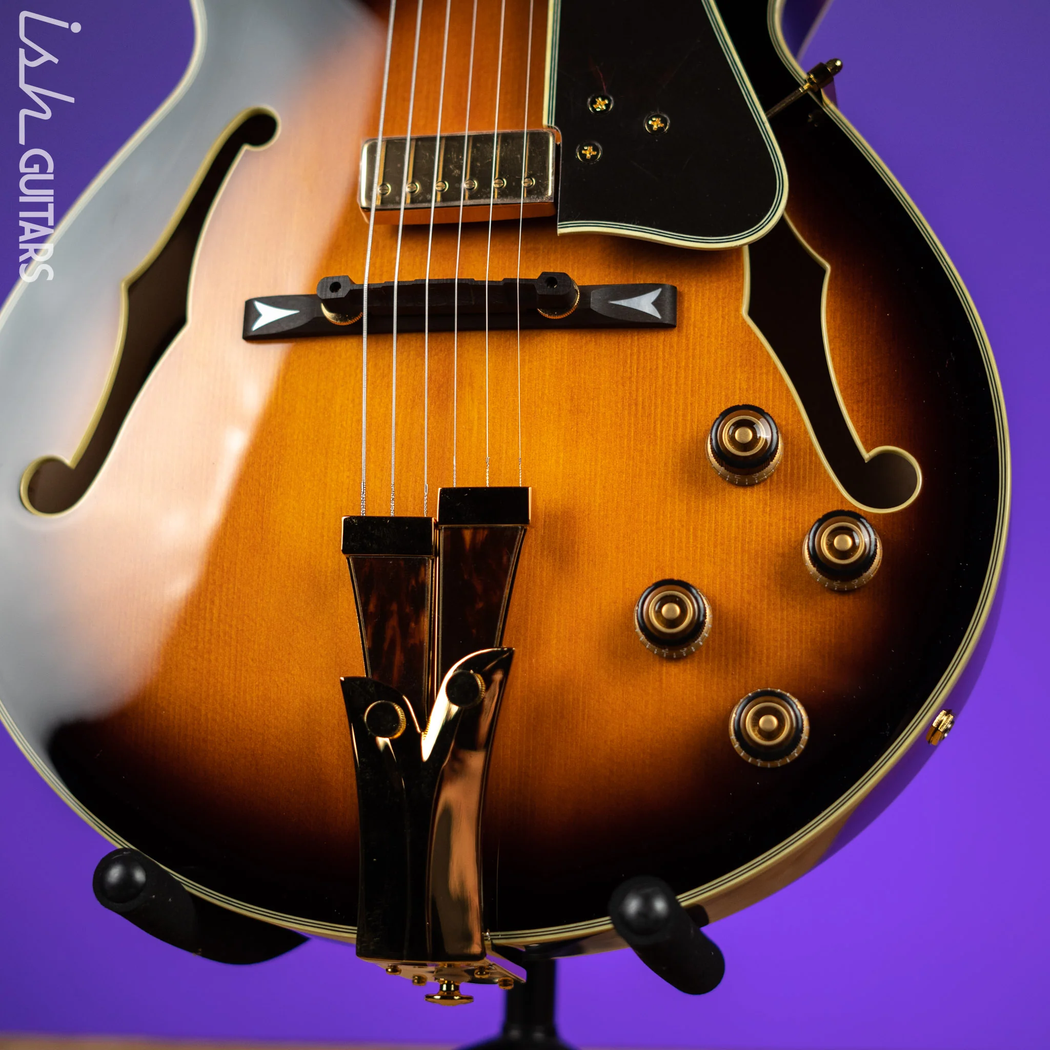 Ibanez GB10 George Benson Signature Brown Sunburst - Image 4