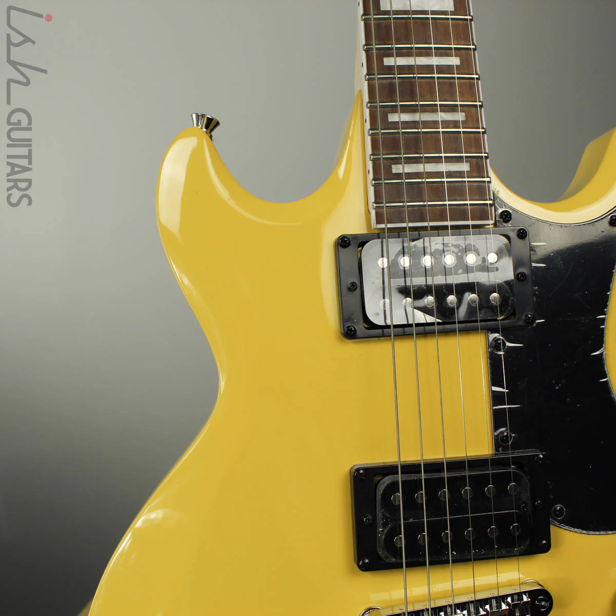 Ibanez Gio GAX30 Mustard Yellow - Image 4