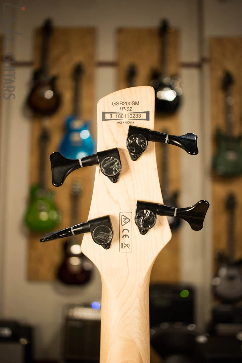 Ibanez Gio GSR200SMNGT Natural Grey Burst Electric Bass - Image 9
