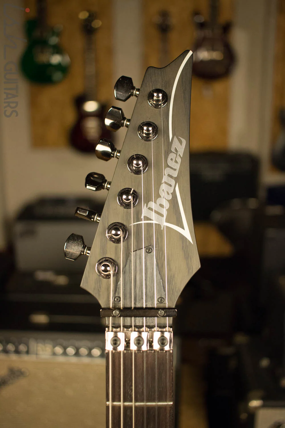 Ibanez PWM100 Paul Waggoner Signature Series Electric Guitar Gray - Image 5