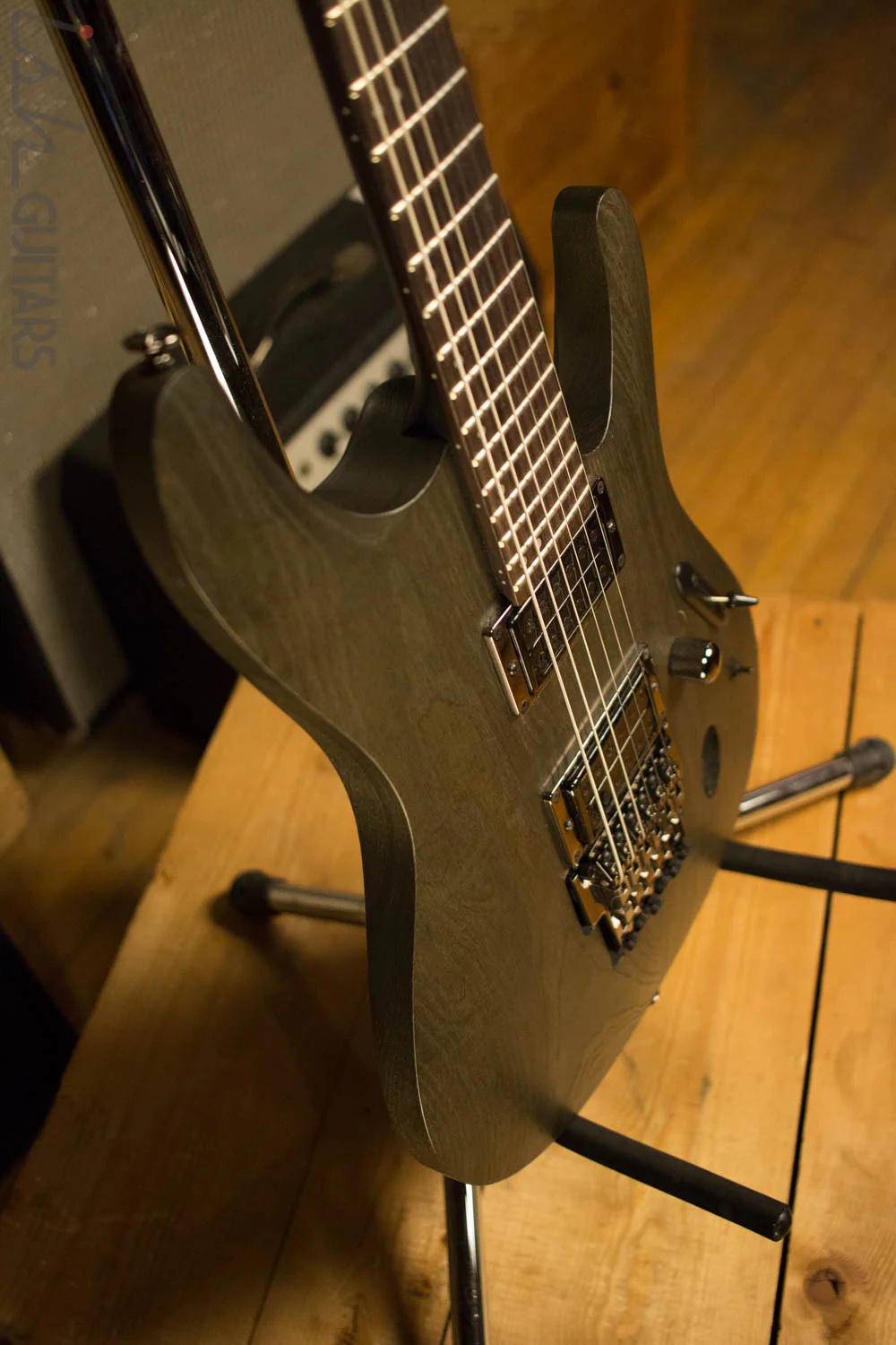 Ibanez PWM100 Paul Waggoner Signature Series Electric Guitar Gray - Image 6